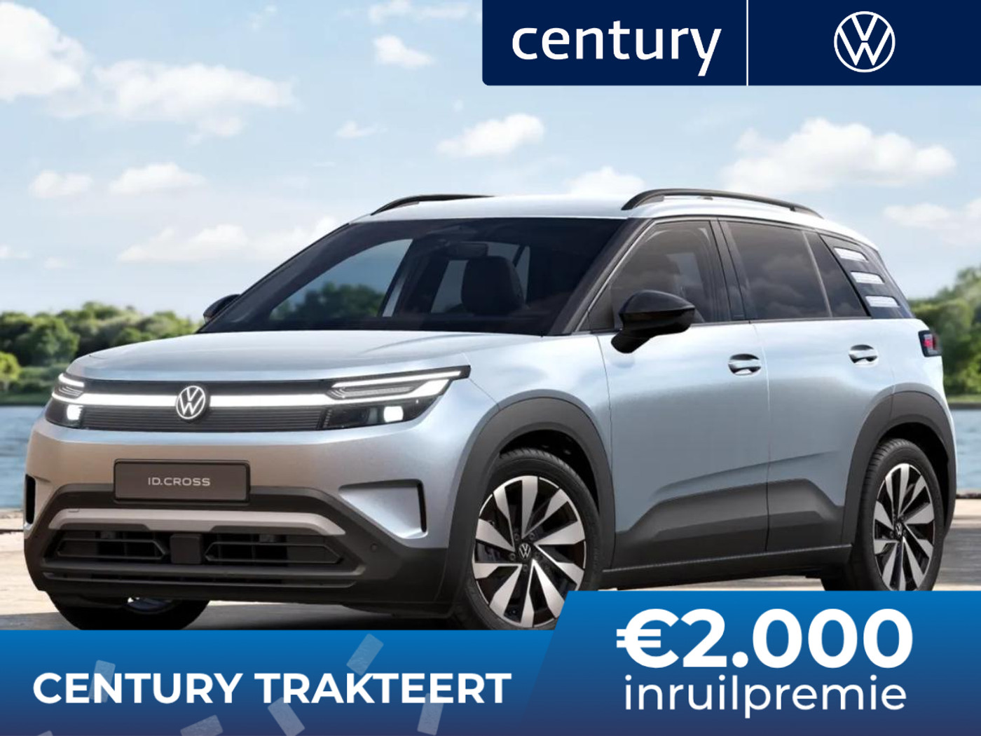 Volkswagen Id. Cross Life 52 kWh accu, 155 kW / 211 PK SUV Elektrische 2027 - voorkant