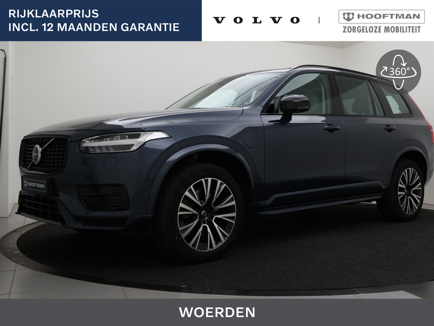 Volvo Xc90 T8 PLUG-IN HYBRID ULTIMATE BRIGHT LUCHTVERING BOWERS&WILKINS MASSAGE 360GR CAM 2023 - voorkant
