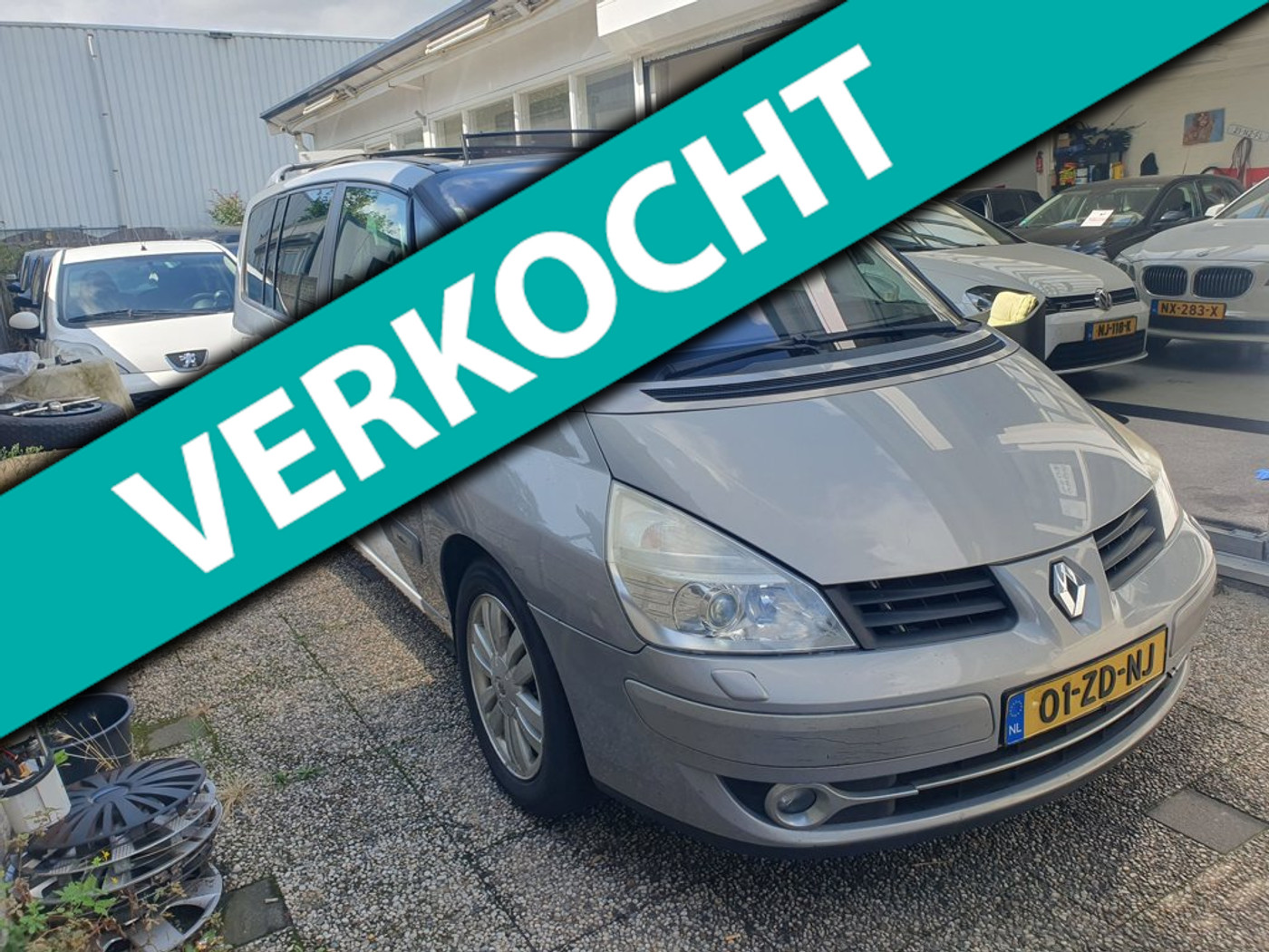Renault Espace 2.0T Initiale Automaat Panormadak 2008 - voorkant