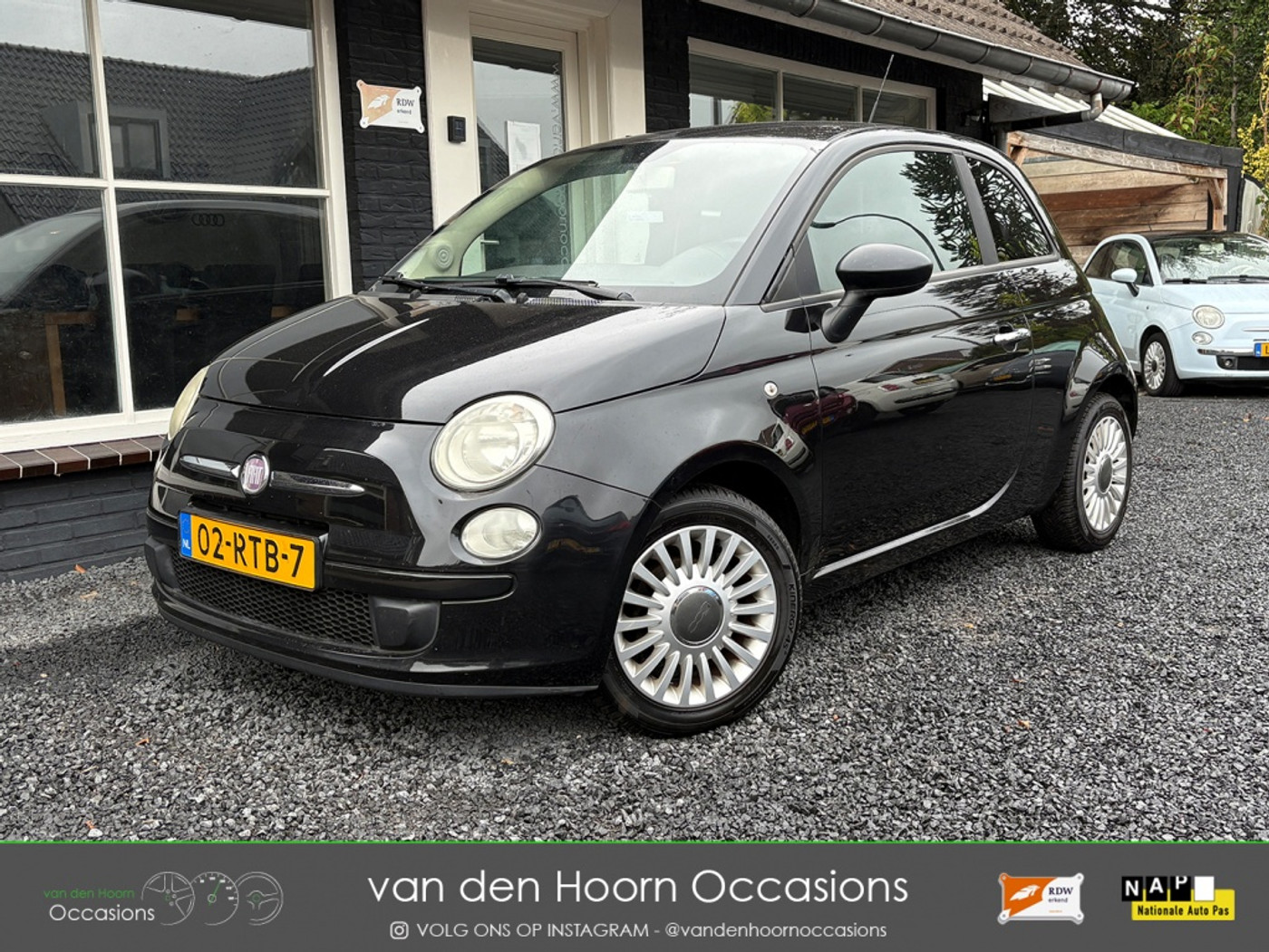 Fiat Fiat 500 1.2 AIRCO | NAP | ELEKTR RAMEN | APK APRIL'27 2011 - voorkant