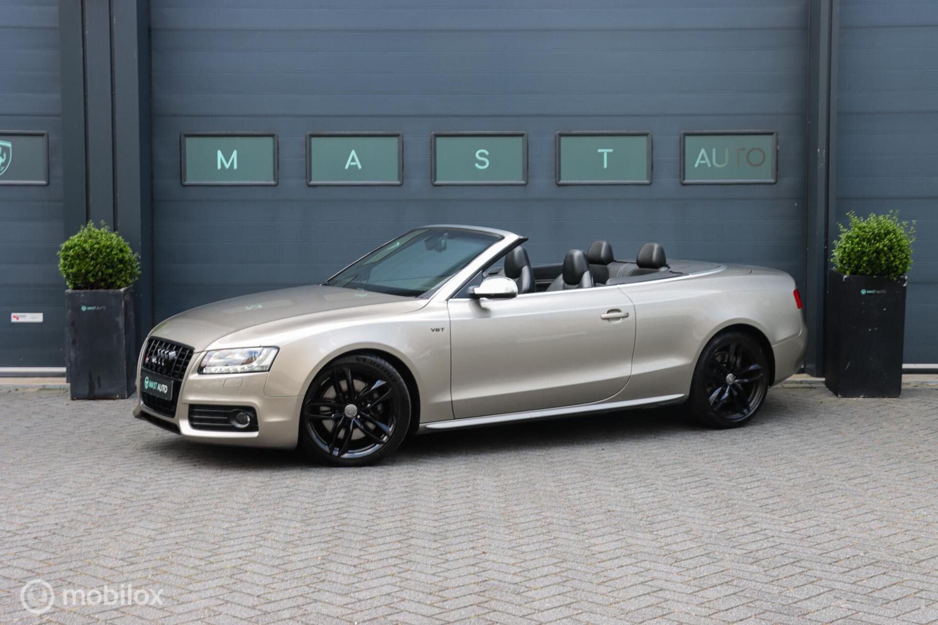 Audi Audi S5 Cabriolet cabriolet 3.0 TFSI quattro|EXCLUSIVE|RS-STOELEN|B&O|CARBON|MEMORY 2011 - voorkant