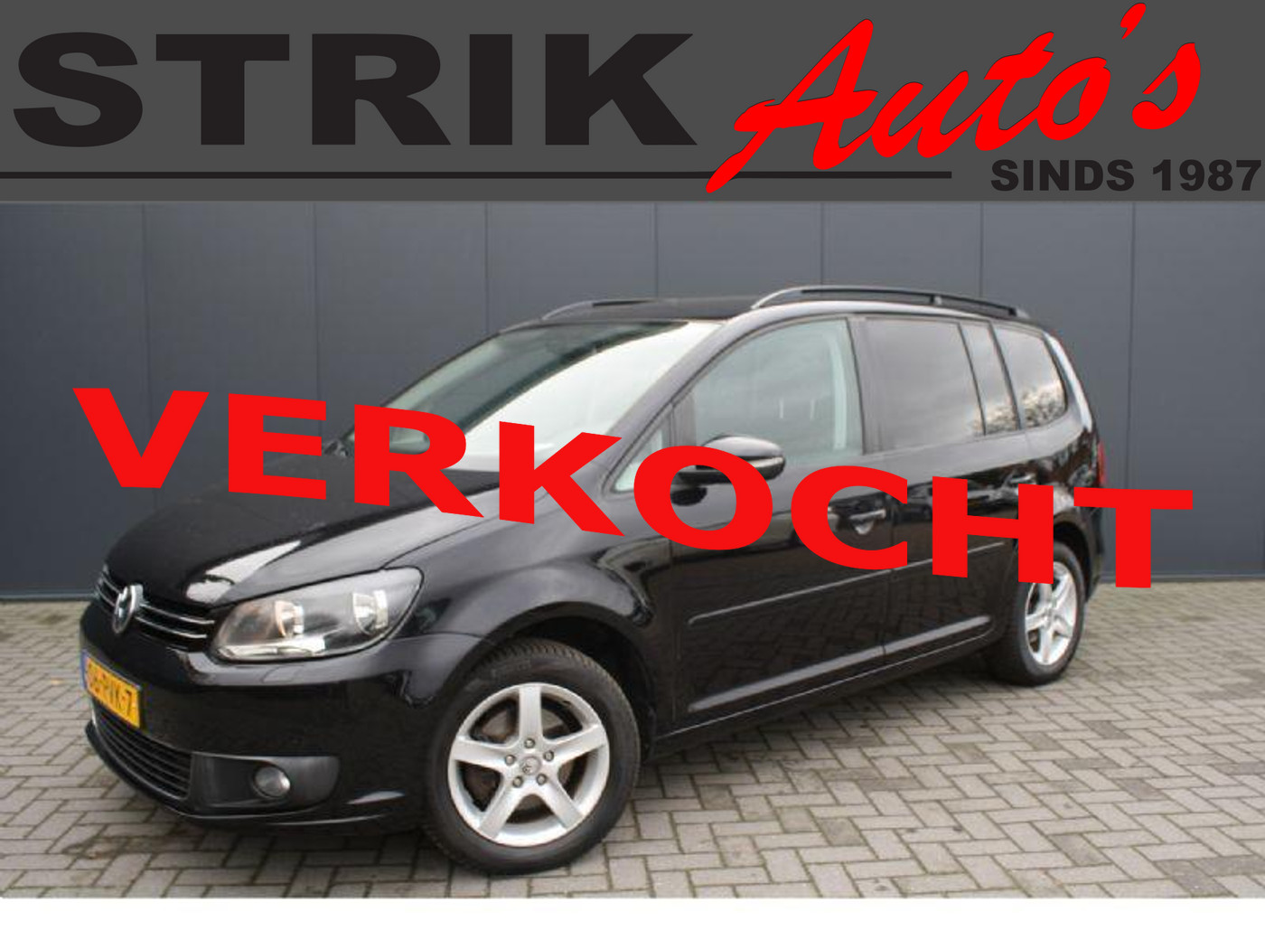 Volkswagen Touran 1.4 TSI Comfortline - LEDER - NAVIGATIE - CAMERA - TREKHAAK 2011 - voorkant