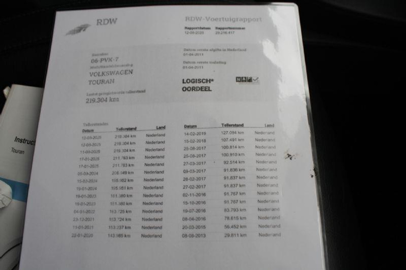 Foto van Volkswagen Touran