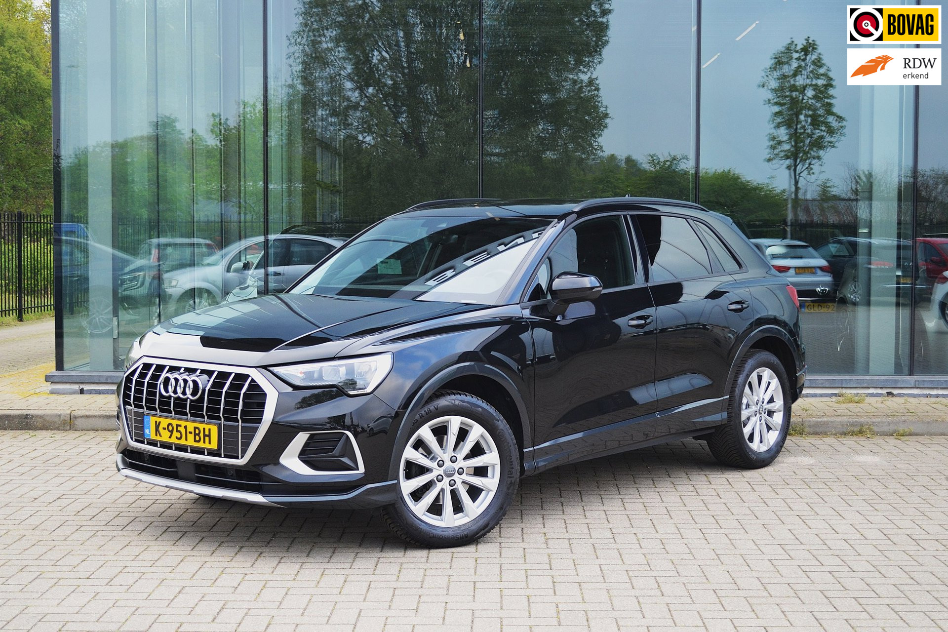 Audi Q3 35 TFSI edition one | Trekhaak | Dodehoek detectie| Leder | Elek stoel | Elek achterklep 2020 - voorkant