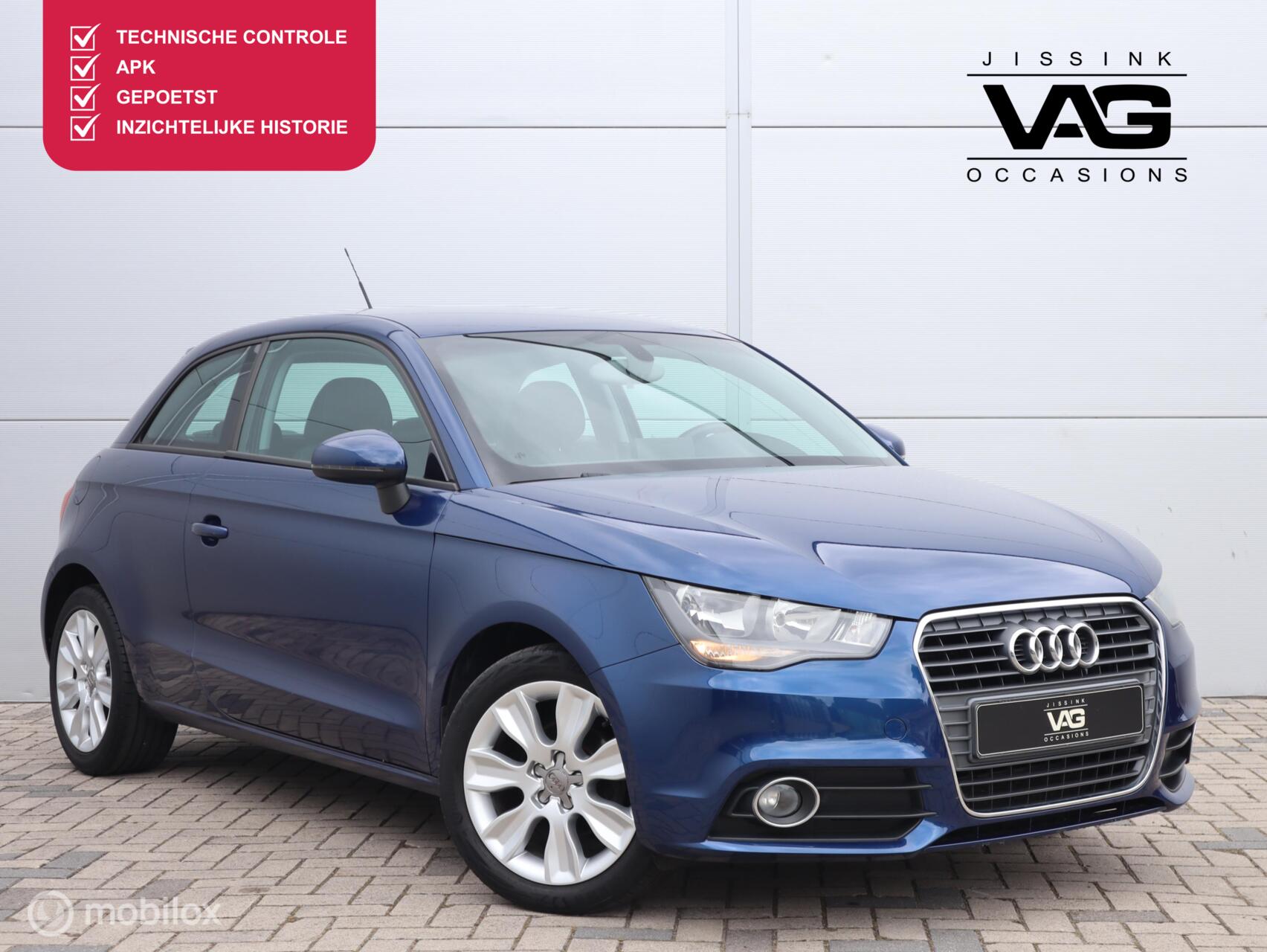 Audi Audi A1 1.2 TFSI Clima Cruise Navi Mistlampen 2 eigenaren NL Auto! 2012 - voorkant