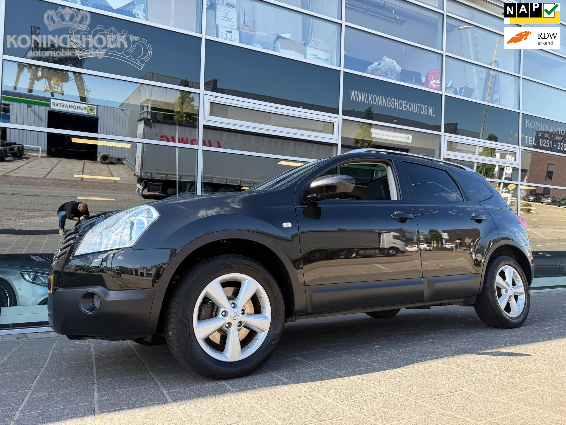 Nissan Qashqai +2 2.0 Tekna 4WD Automaat Youngtimer 2009 - voorkant