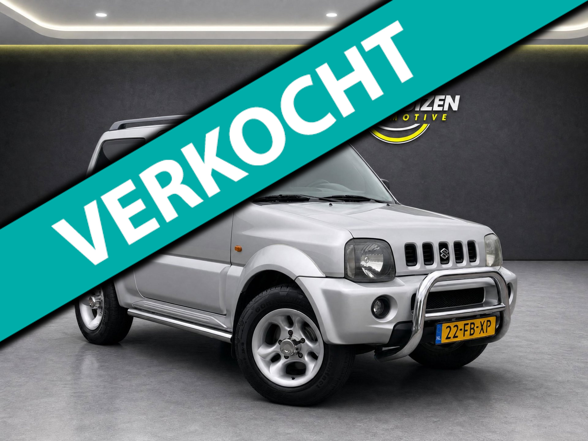 Suzuki Jimny 1.3 JLX Automaat met Airco !!! 4WD !!! NL Auto !!! Uniek !!! 2000 - voorkant