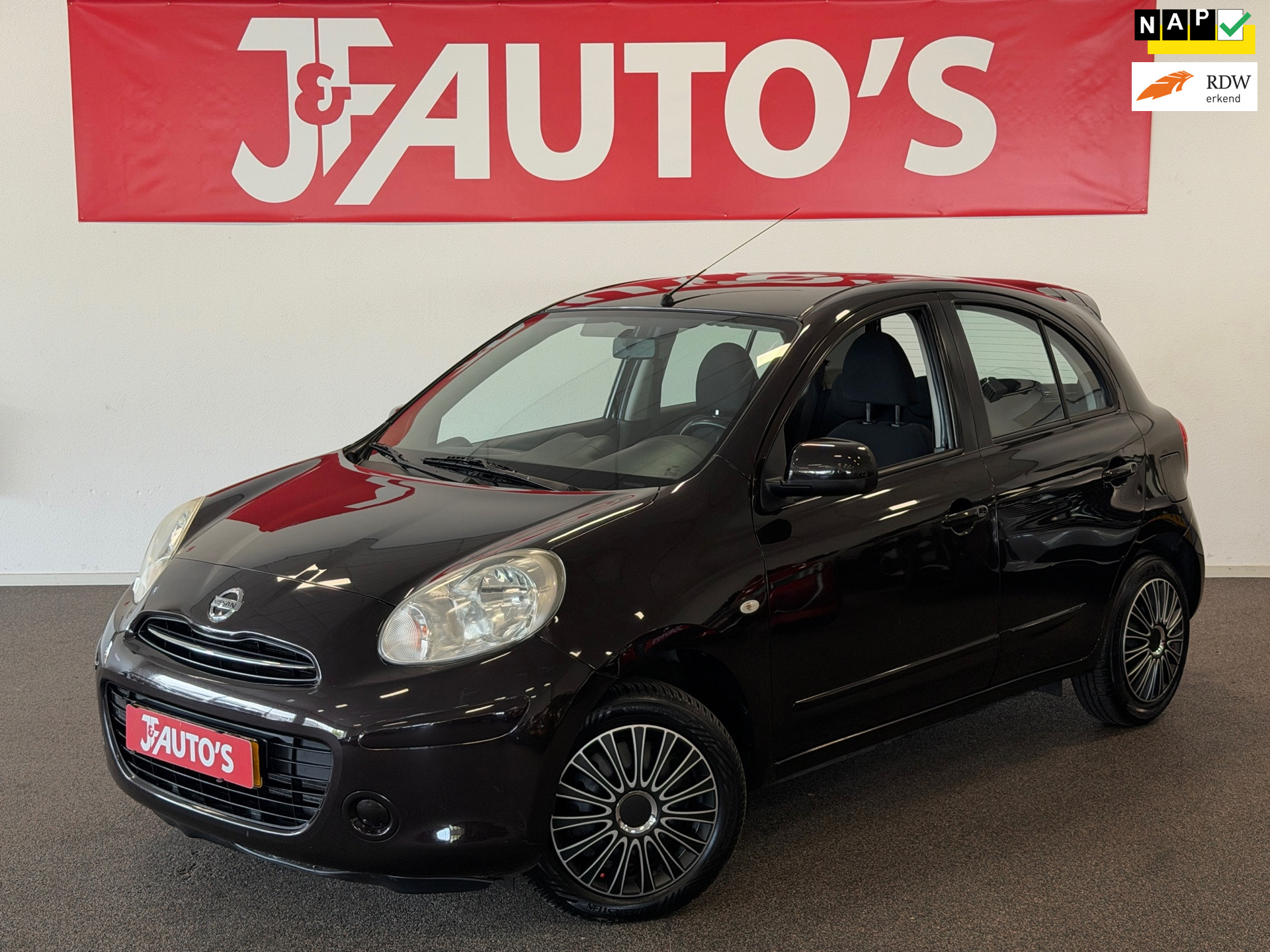 Nissan Nissan Micra 1.2 DIG-S Acenta| AIRCO| ELEC PAKKET| 06-2027 APK| 2012 - voorkant