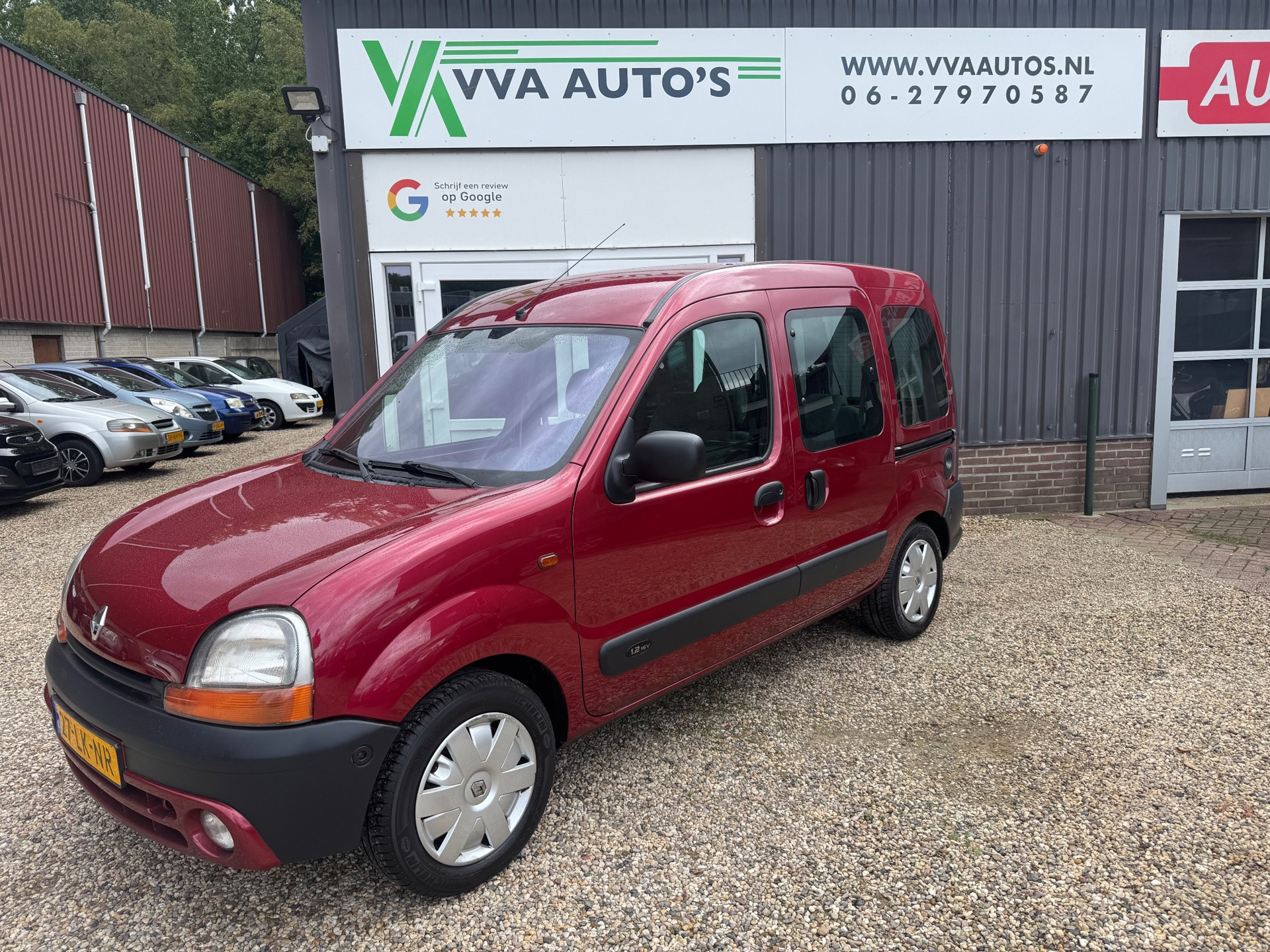 Renault Kangoo 1.2-16V Privilège elektr ramen, APK 03-2027, nette auto! 2003 - voorkant