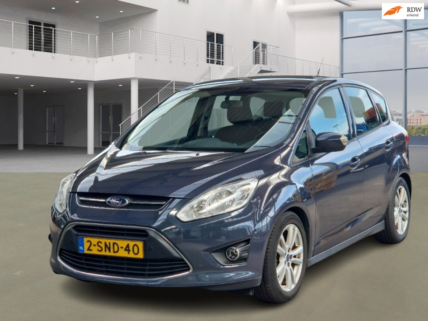 Ford C-max 1.0 Trend AIRCO PSENSOR CRUISE TREKHAAK 2 X SLEUTELS 2013 - voorkant