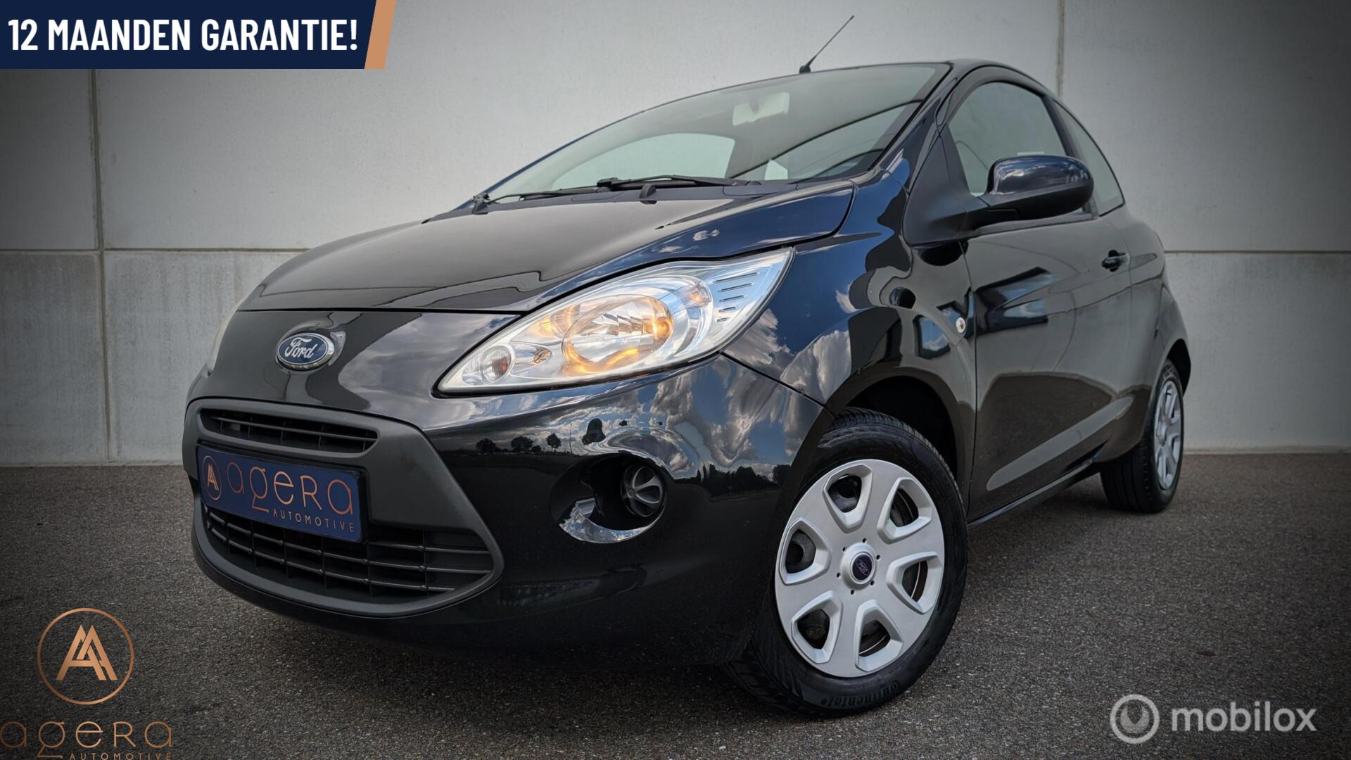 Ford Ka 1.2 Cool & Sound, Goed onderhoude, Garantie, Airco 2011 - voorkant