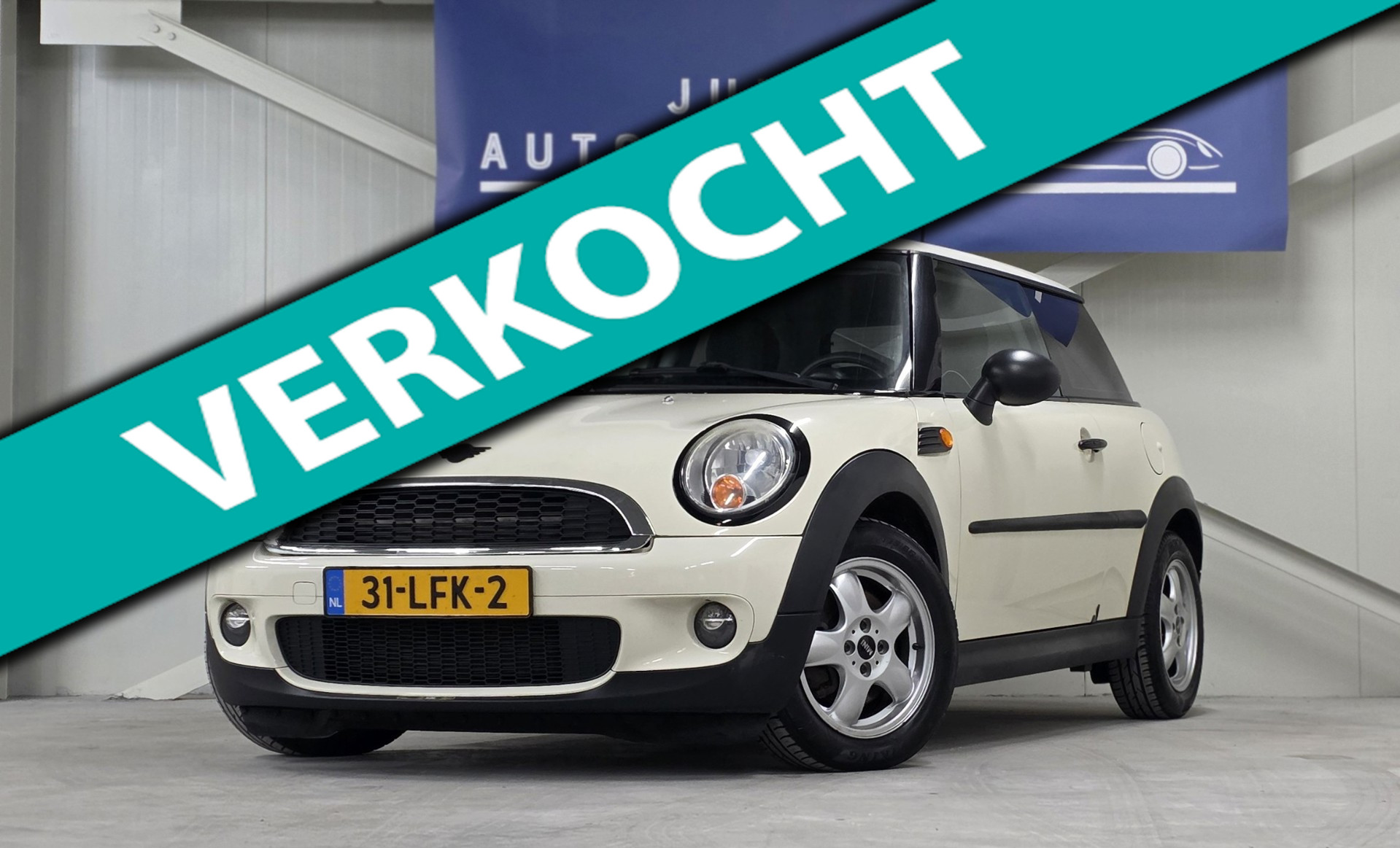 Mini One 1.6 One Airco Carbon Fiber Garantie Mooi! 2010 - voorkant