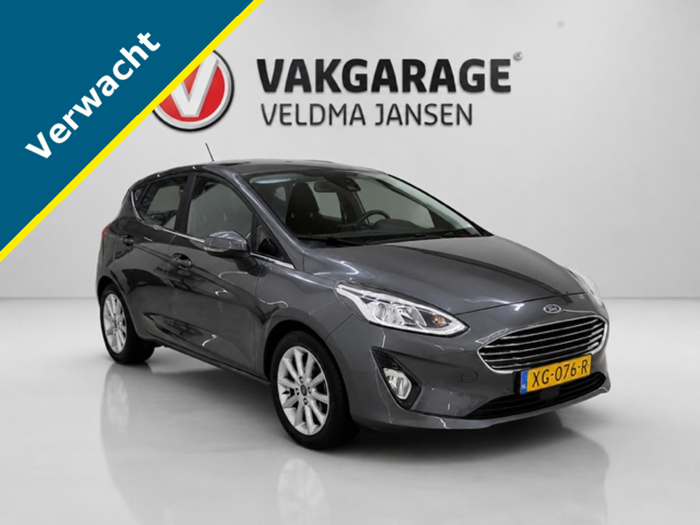 Ford Fiesta 1.0 ECOBOOST TITANIUM 5-DRS. APPLE CARPLAY/ECC/LMV/CRUISE 2019 - voorkant