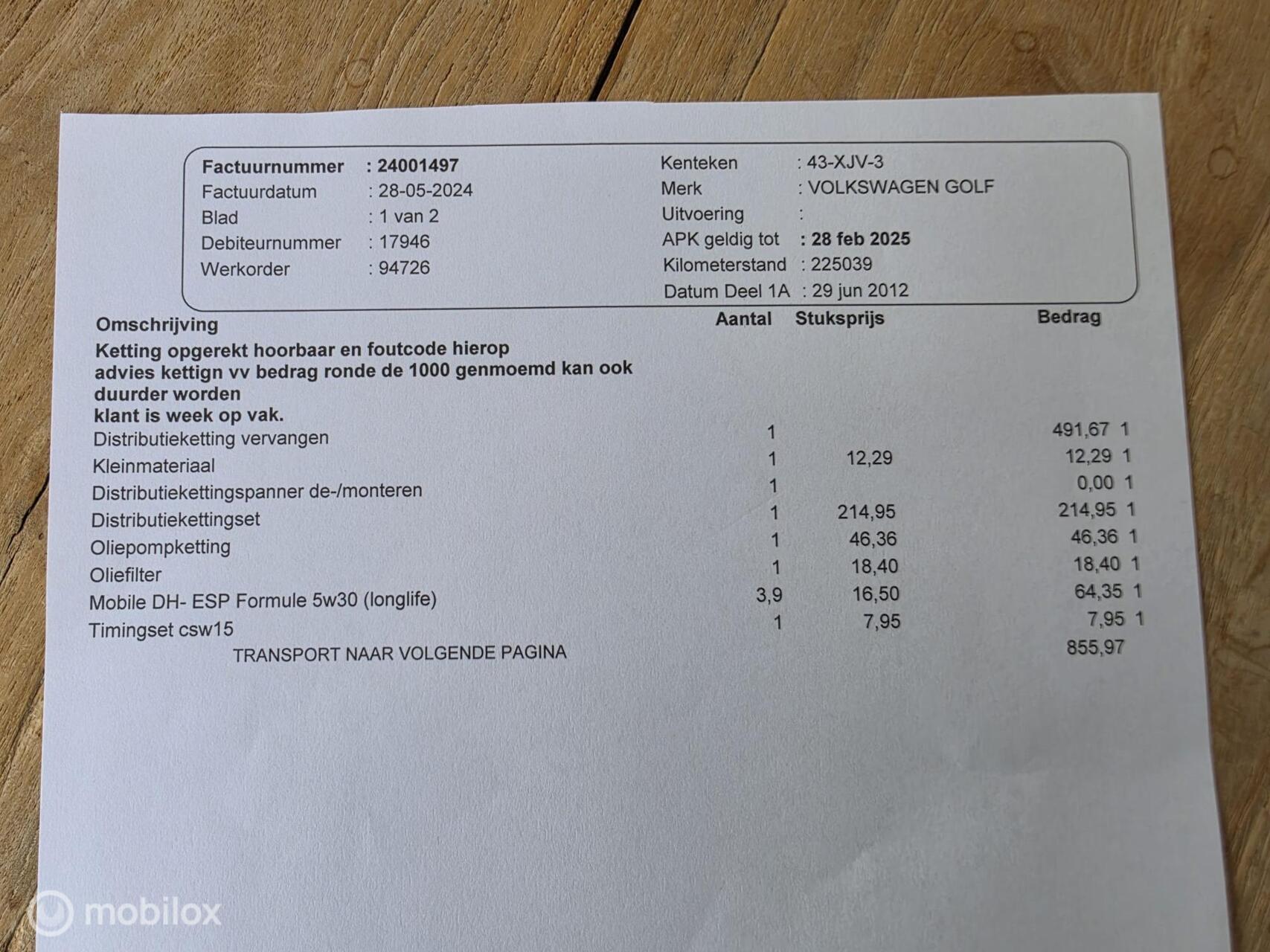Foto van Volkswagen Golf