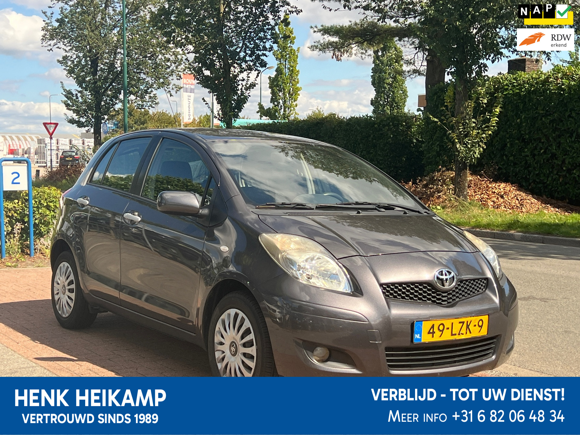 Toyota Toyota Yaris 1.3 VVTi Aspiration | 5 deurs | airco 2010 - voorkant