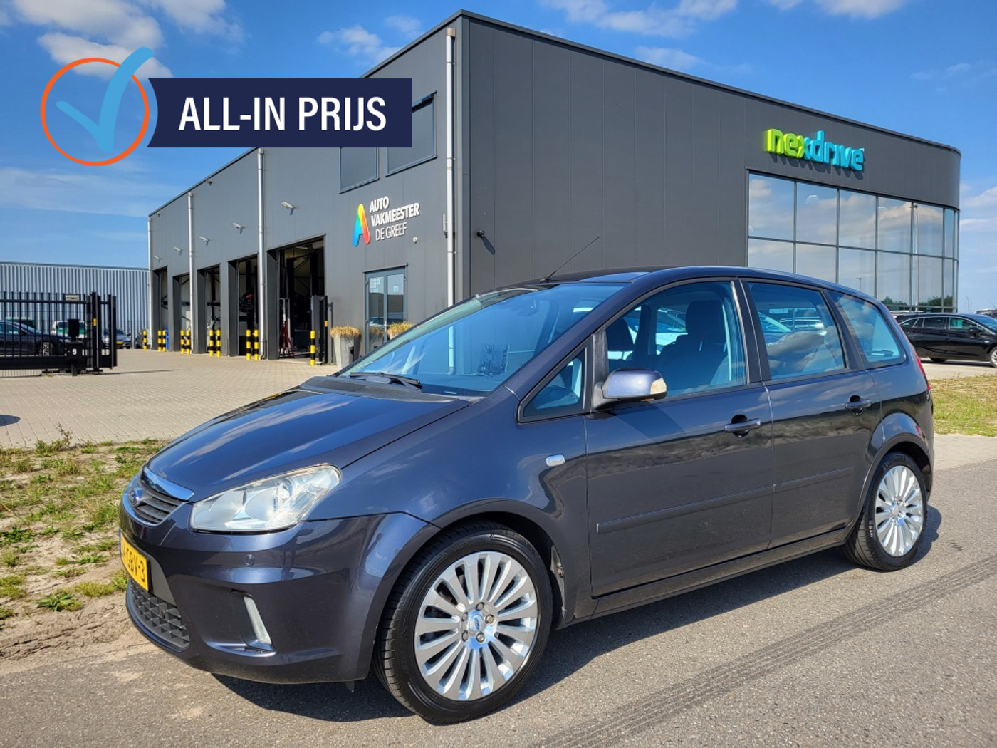 Ford C-max 2.0-16V 145 pk Titanium Trekhaak Apple Carplay 2008 - voorkant