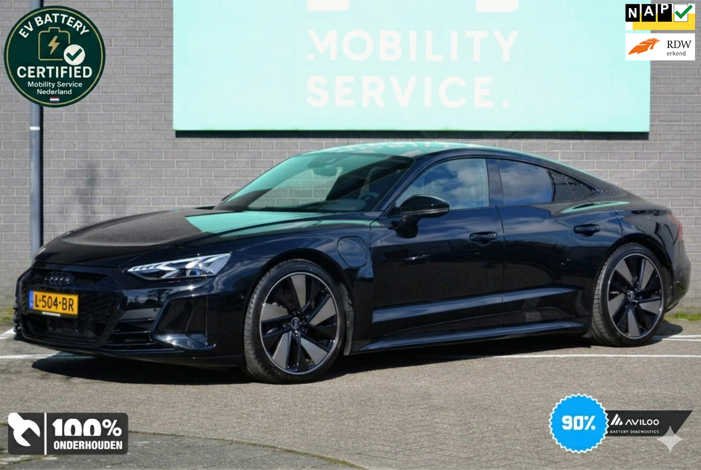 Audi E-tron GT GT edition ZERO 93 kWh SOH90% Pano Matrix Leder 2021 - voorkant