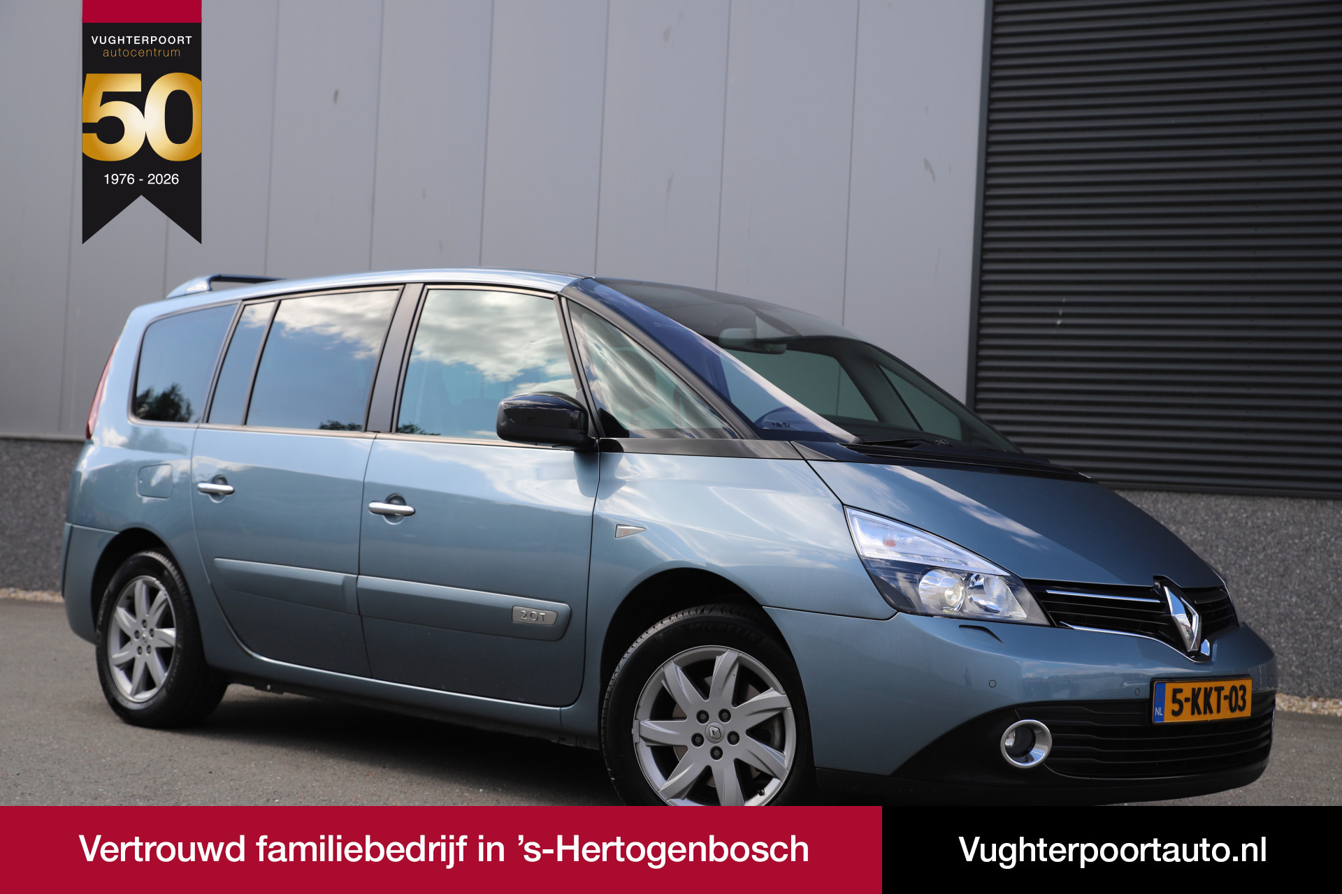 Renault Espace 2.0T Dynamique 170pk 7pers. Pano-dak/Trekhaak 2013 - voorkant