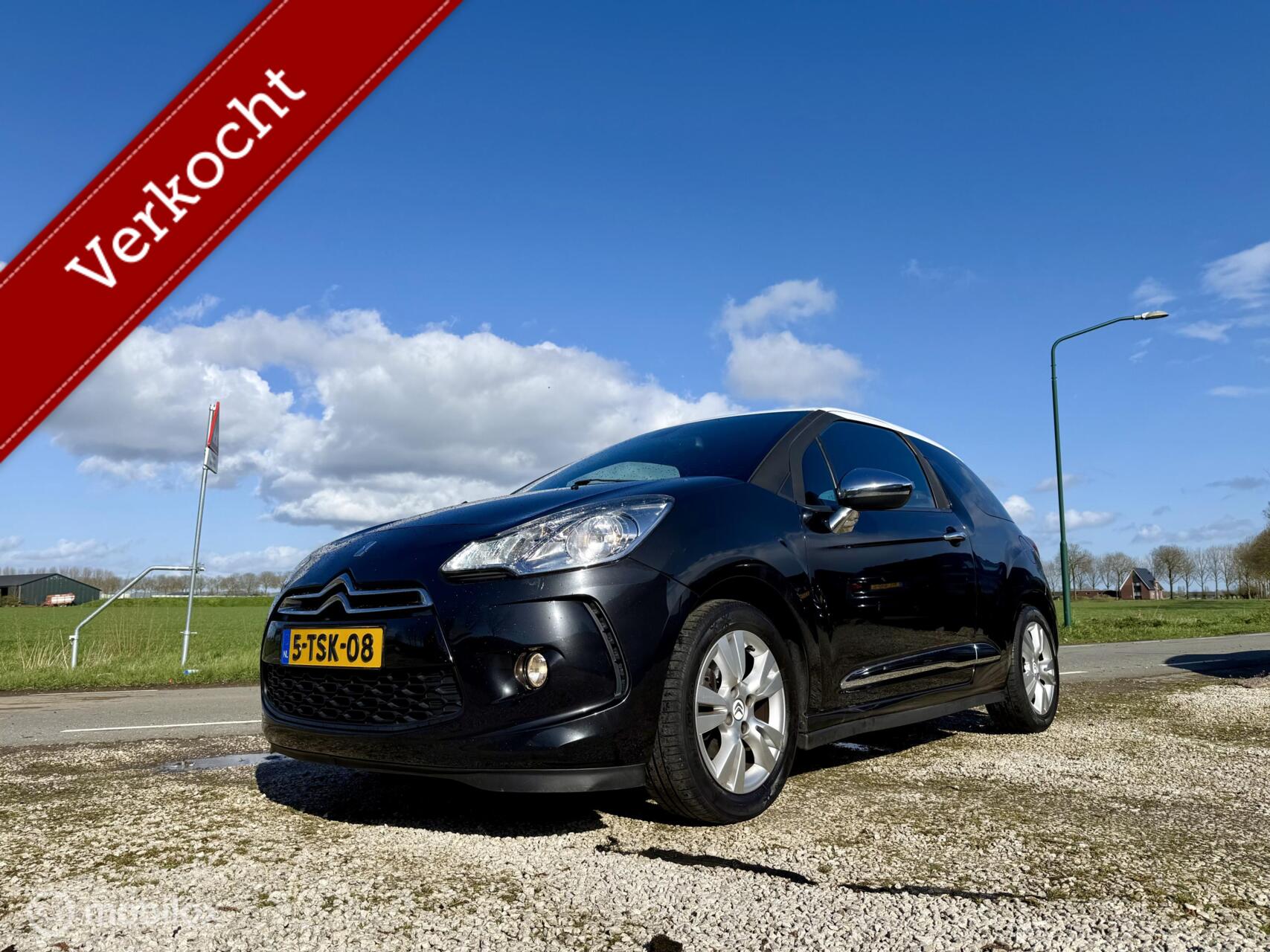 Citroen Ds3 1.6 So Chic, BJ 2010, Nette Auto, Alle Opties 2010 - voorkant