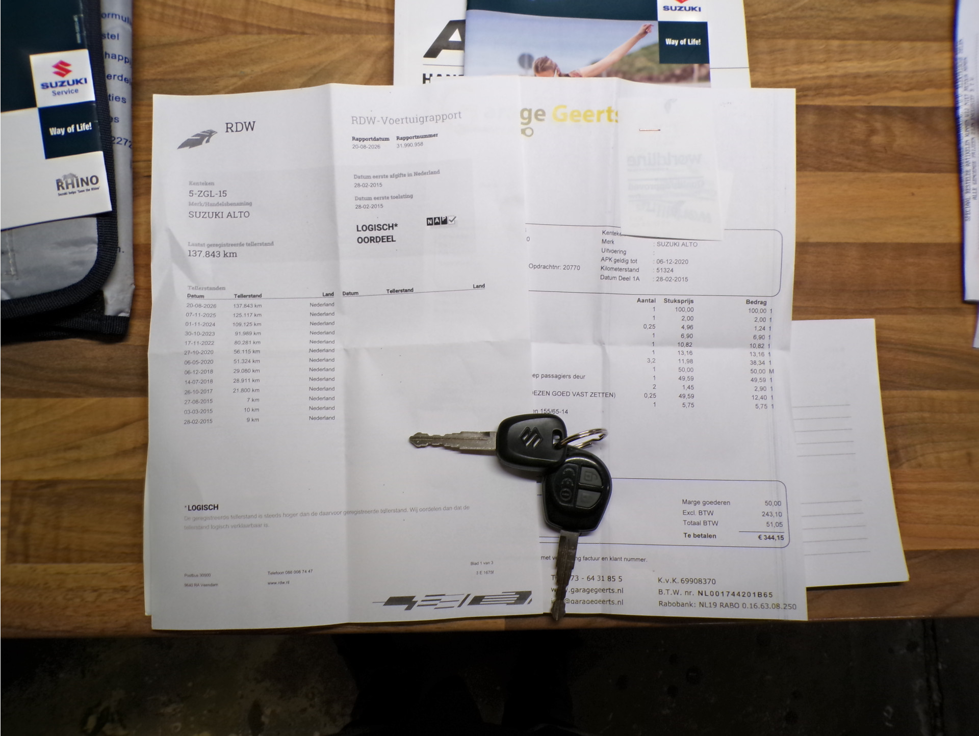 Foto van Suzuki Alto