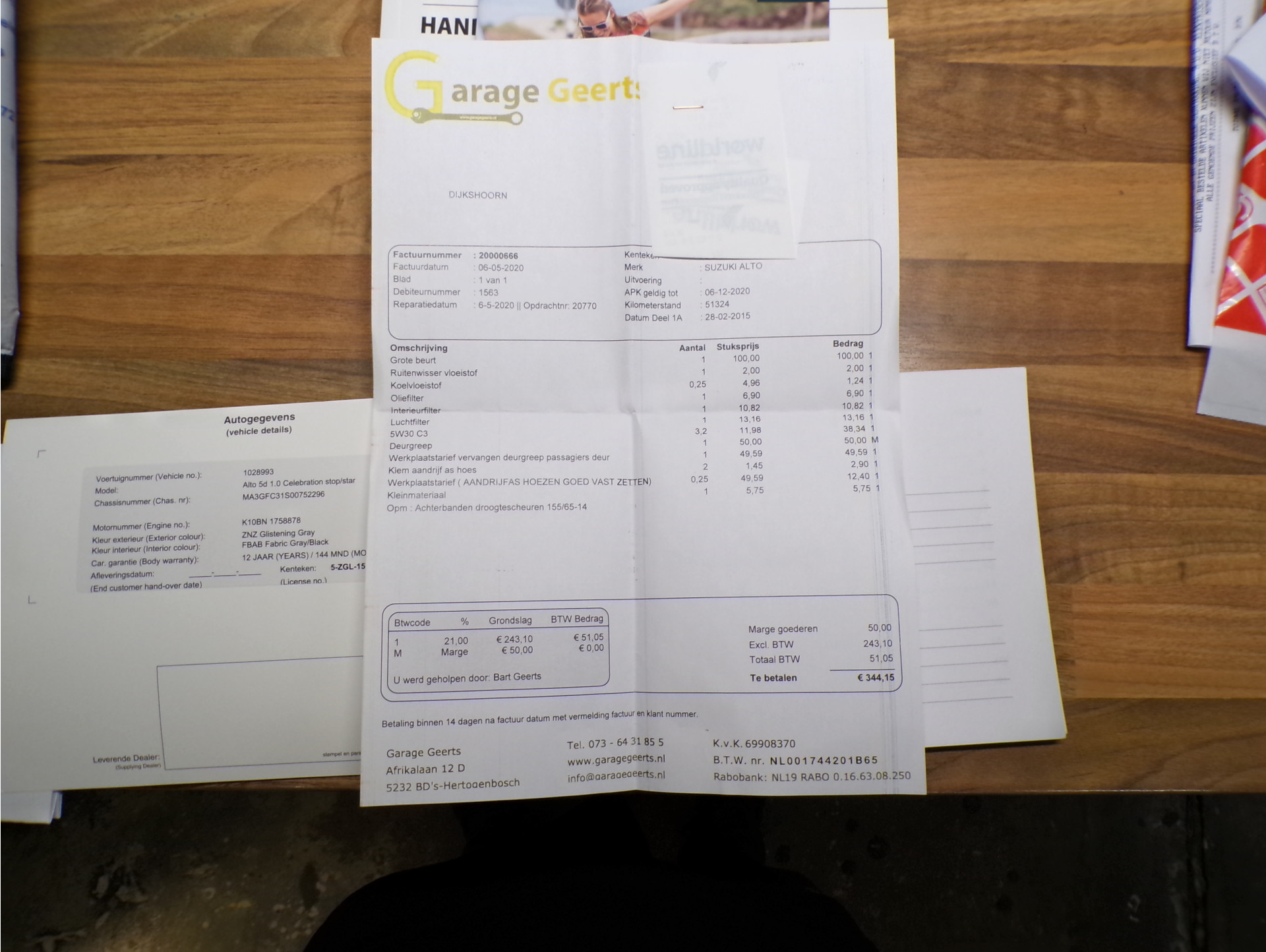 Foto van Suzuki Alto