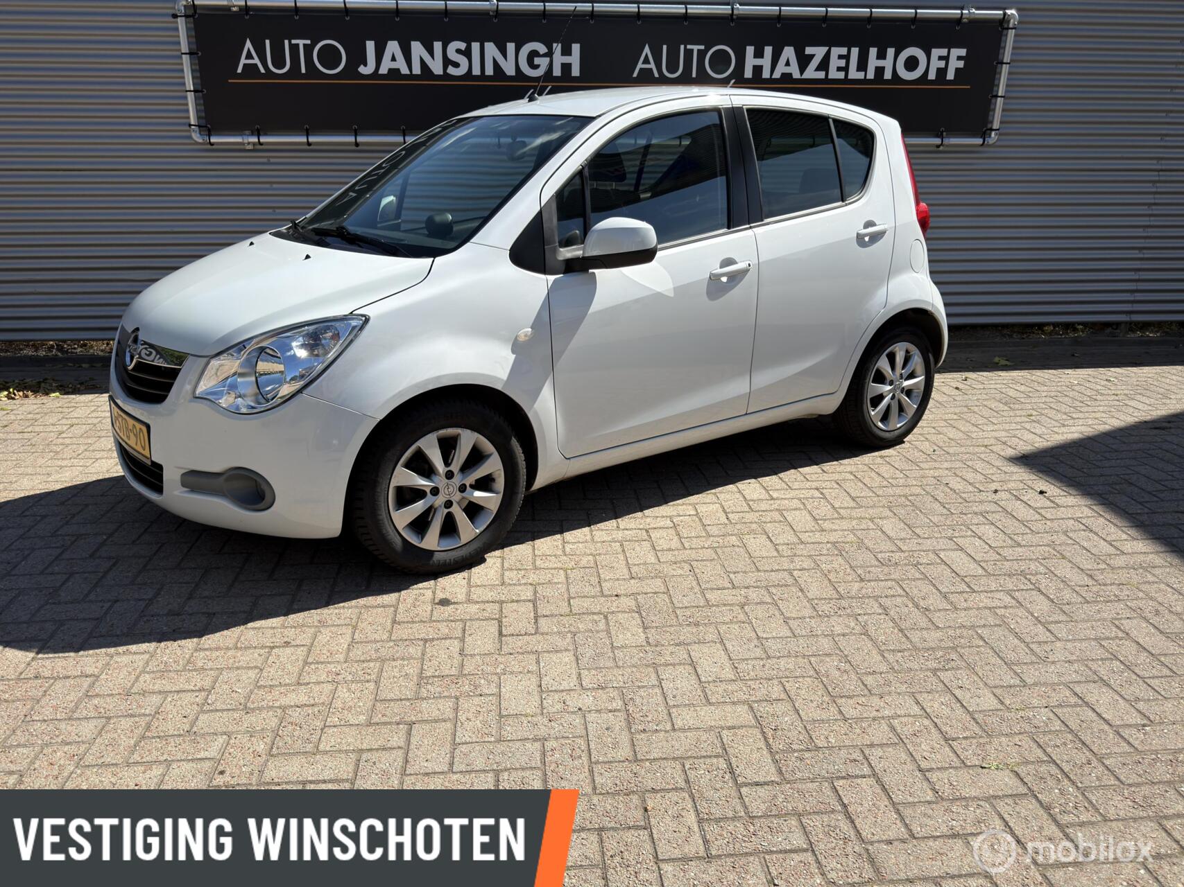 Opel Agila 1.0 Berlin | Airco | LM Velgen | Privacy Glas | 2013 - voorkant