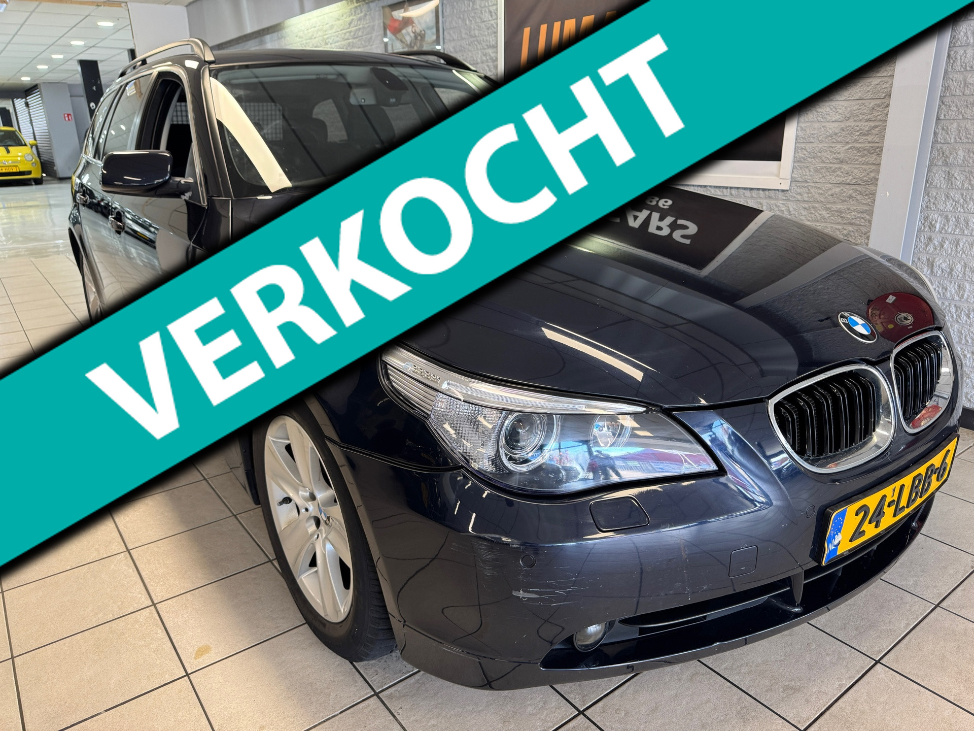 BMW 5er Reihe 523i Executive Carplay|Trekhaak|Export 2006 - voorkant