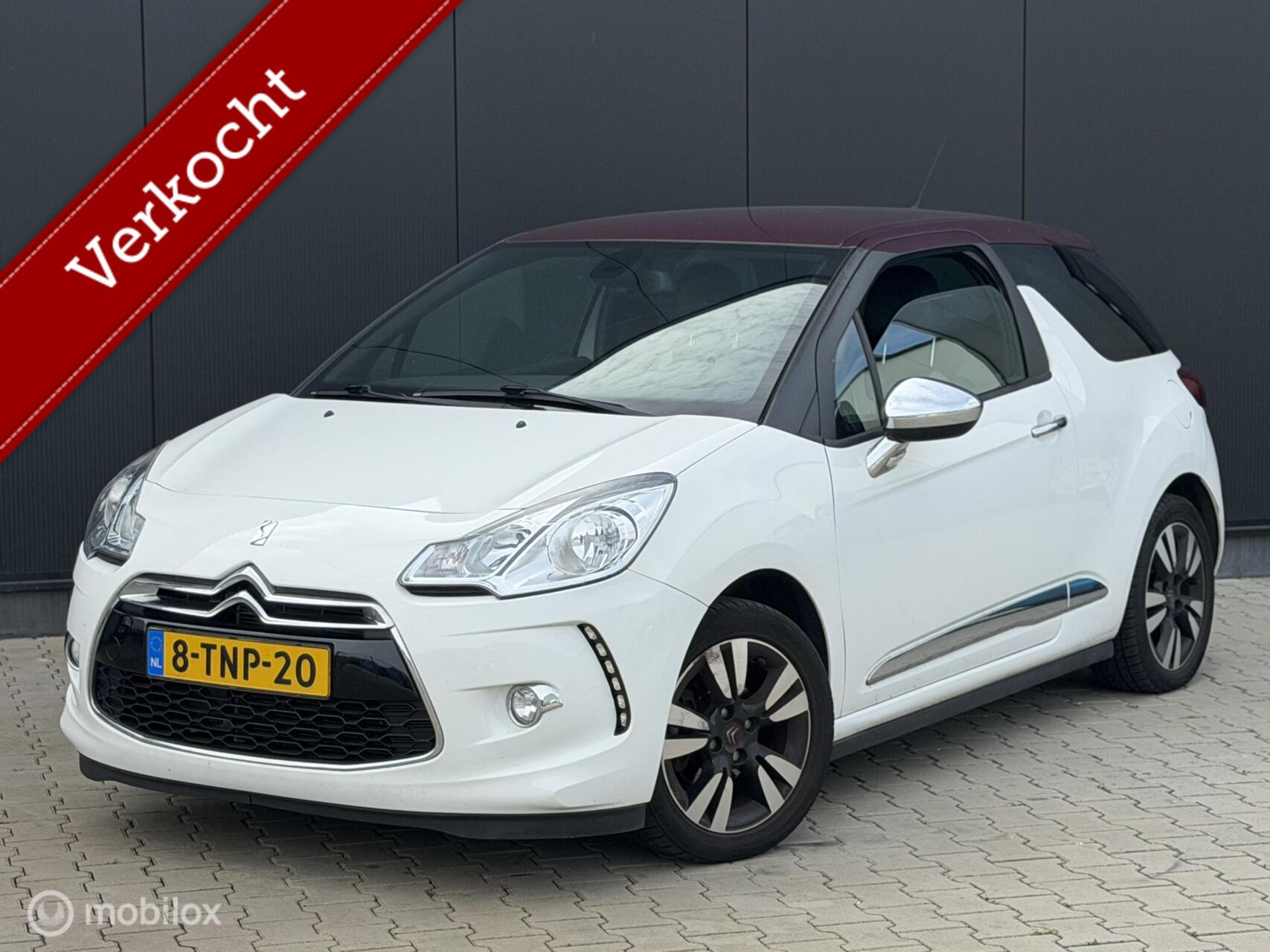 Citroen Ds3 1.6 VTi So Chic | AUTOMAAT | LEDER | 2012 - voorkant