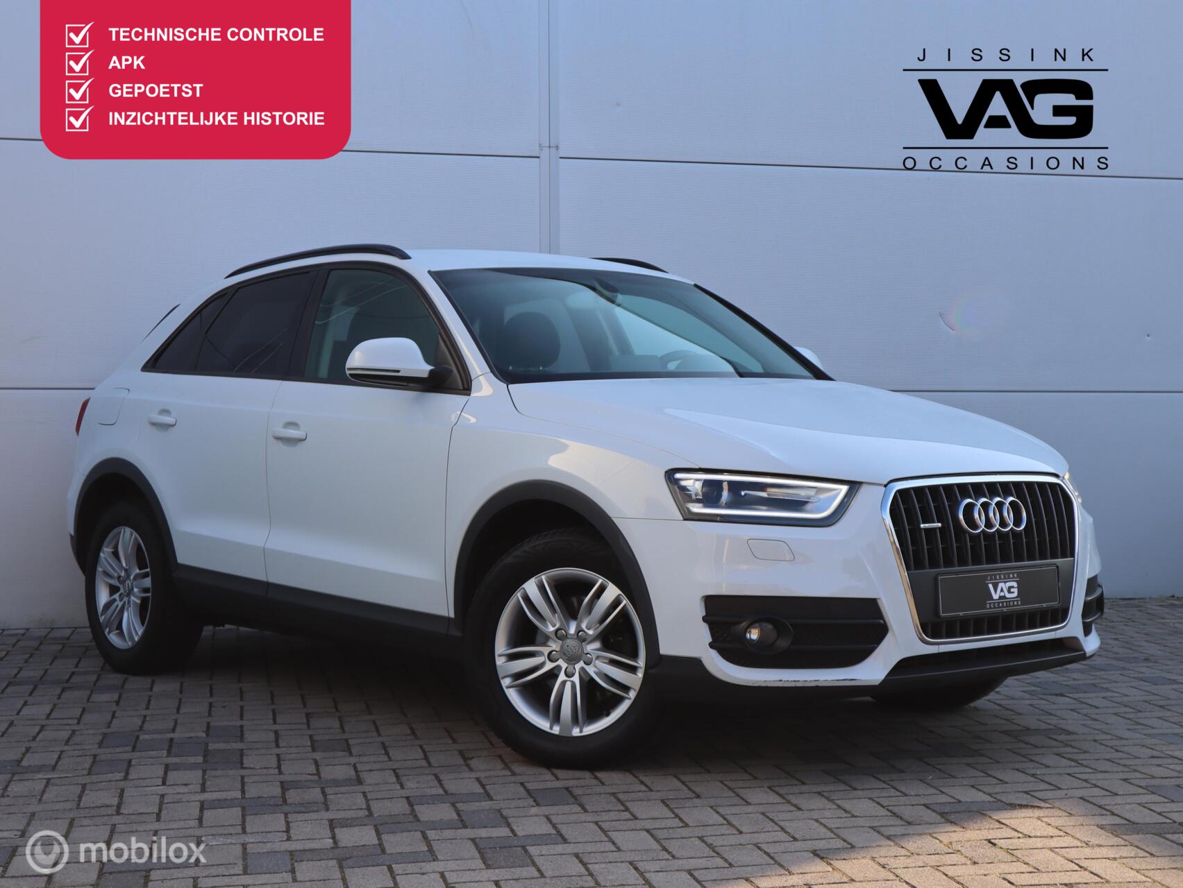 Audi Q3 2.0 TFSI quattro Clima Cruise Xenon PDC LED Navi 2013 - voorkant