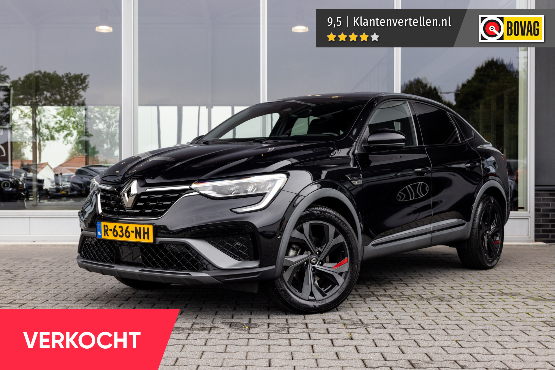 Renault Arkana E-tech 1.6 E-Tech Hybrid 145 R.S. Line 2022 - voorkant