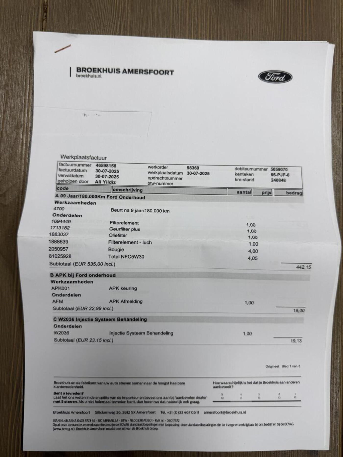 Foto van Ford Focus