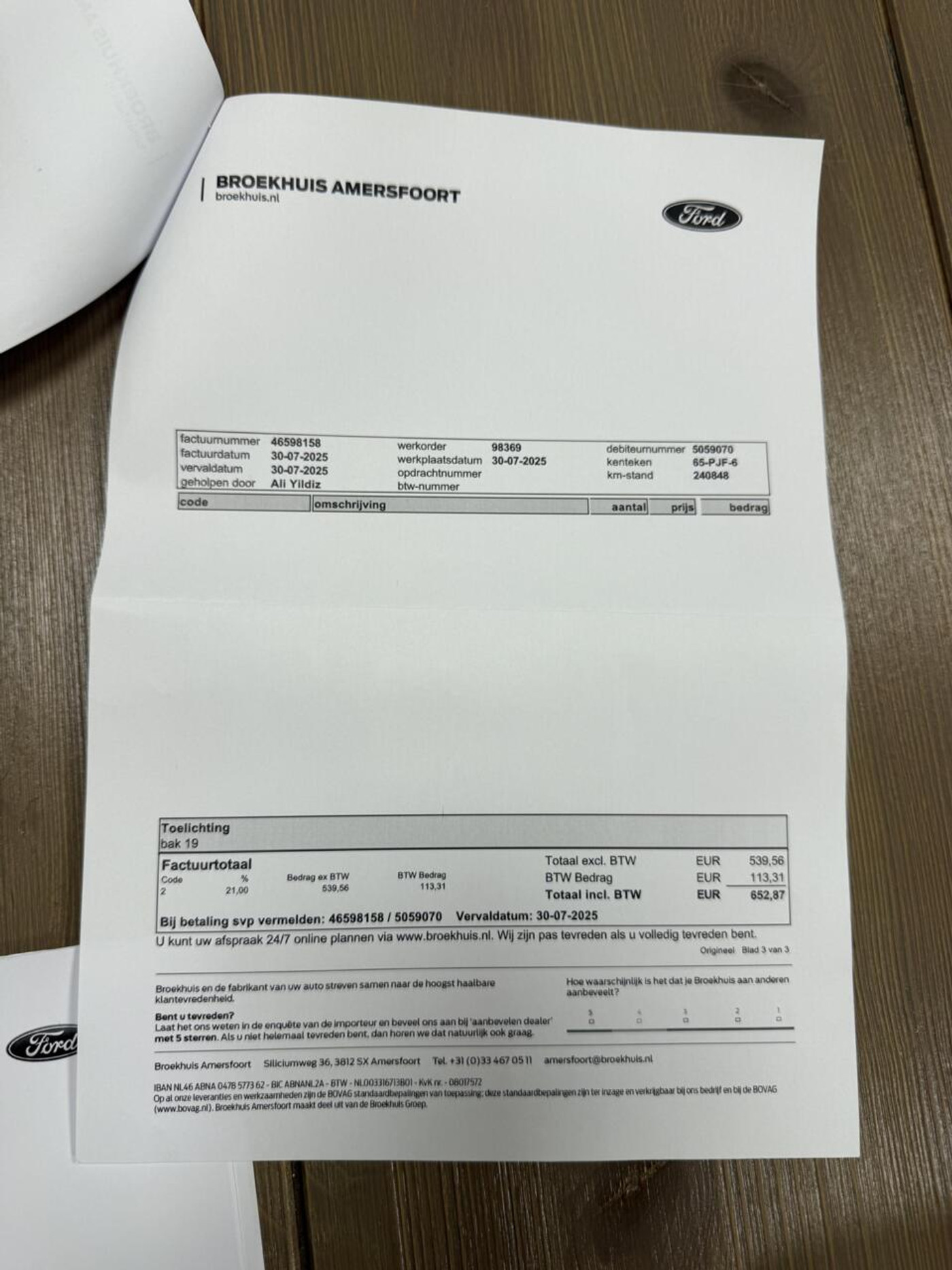 Foto van Ford Focus