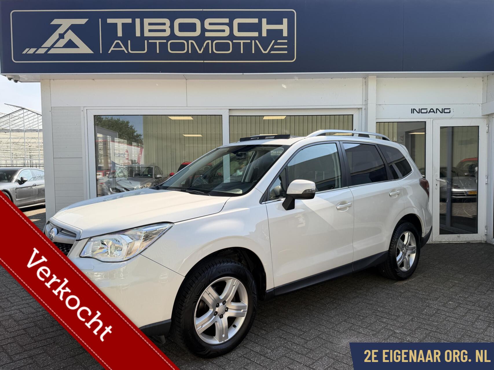 Subaru Forester 2.0 AUT AWD Luxury+ Leder schuifdak Trekhaak 2013 - voorkant