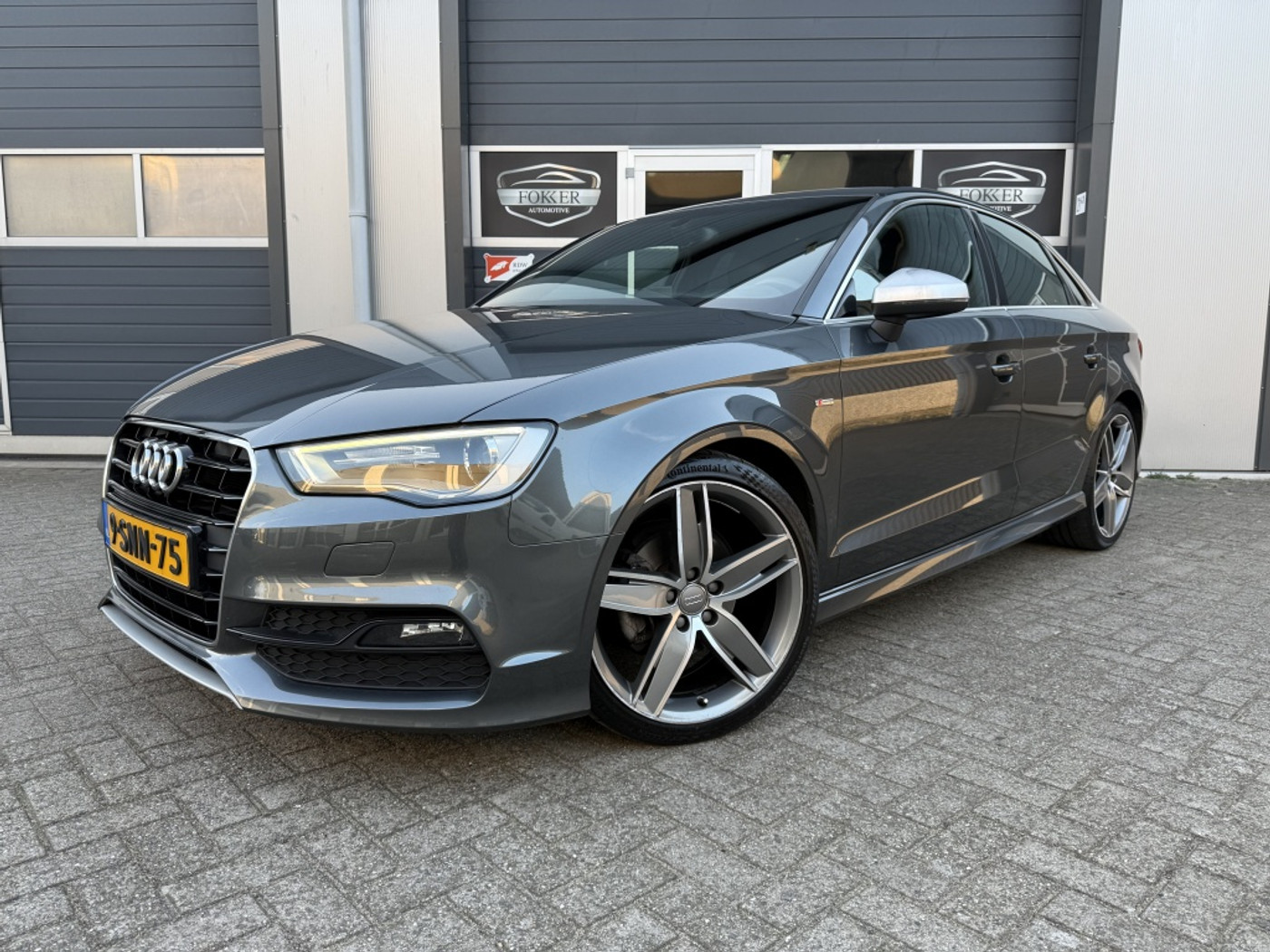 Audi A3 Limousine 1.4 TFSI Ambit. PL S-Line Automaat NAP Led Navi PDC 19" 2013 - voorkant
