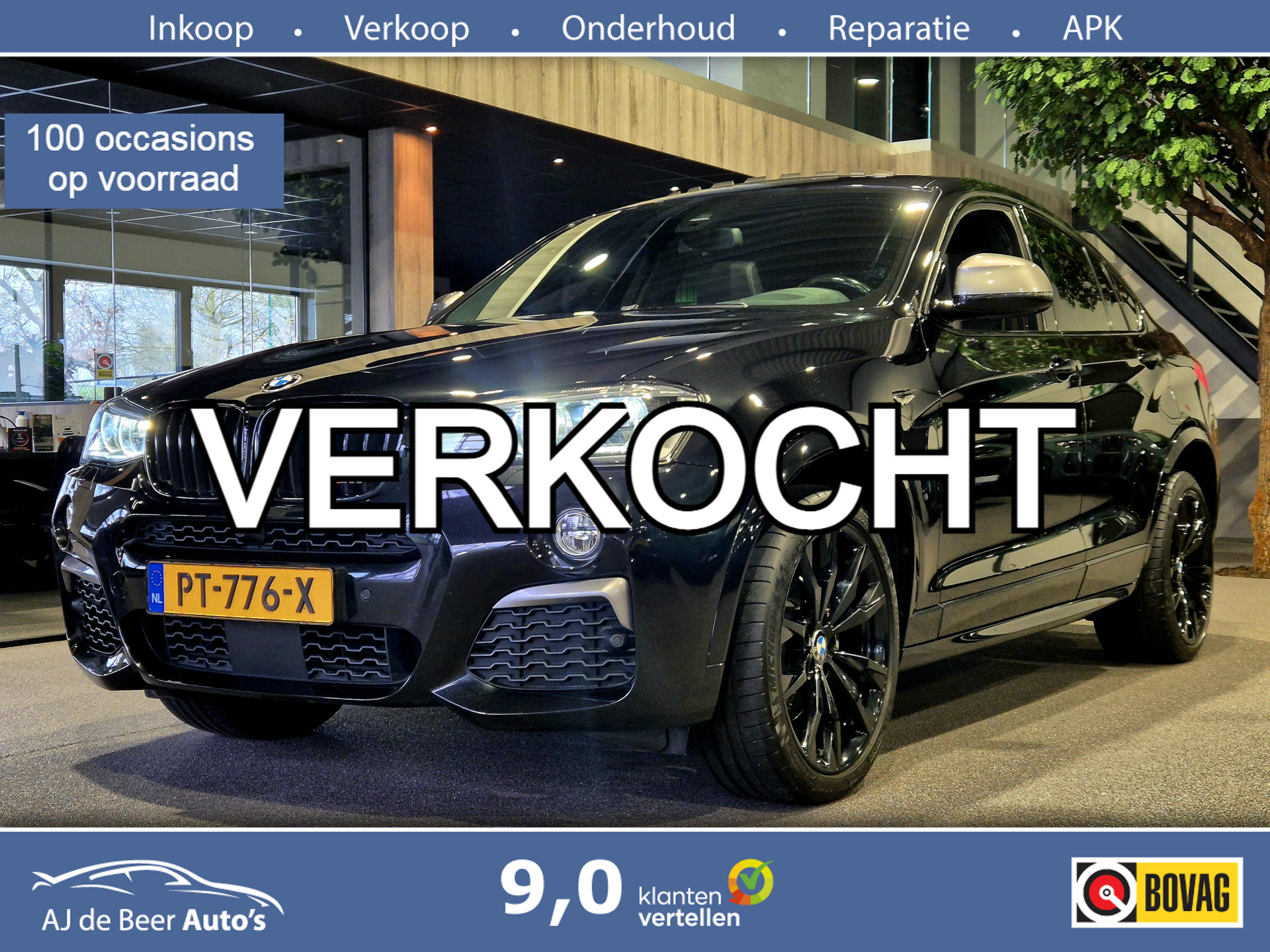 BMW X4 M40i M40i High Executive 2017 - voorkant