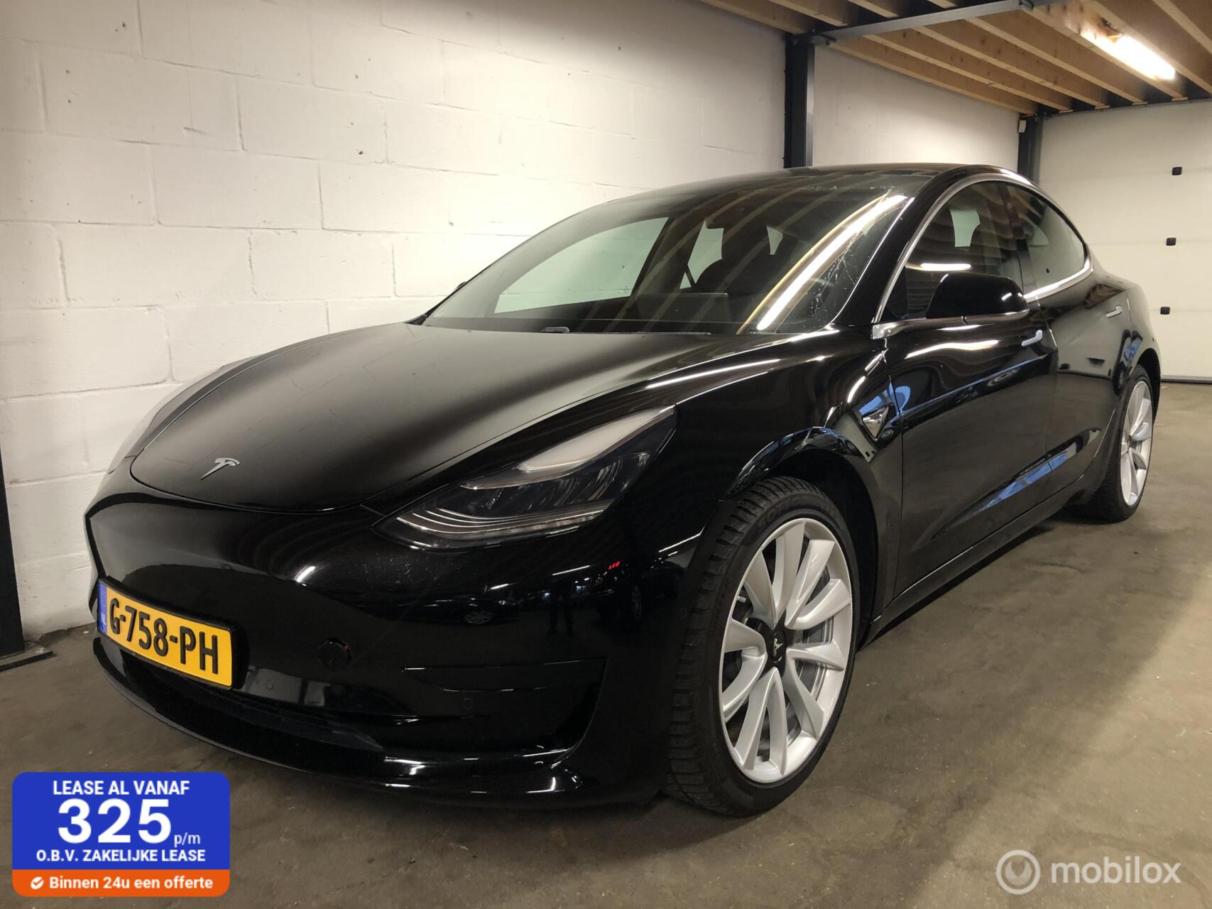 Tesla Model 3 Standard RWD Plus 60 kWh 2019 - voorkant