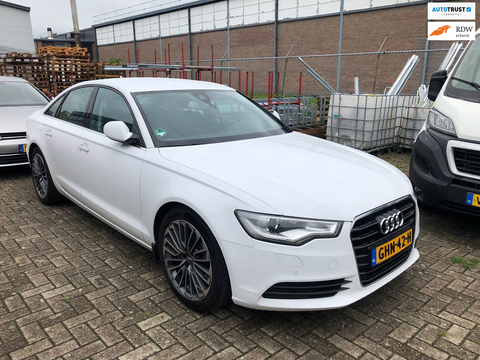 Audi A6 Limousine 2.0 TDI|Historie bekend|Airco|Navi|Stoelver|Elk klep|Elk trekhaak| 2012 - voorkant