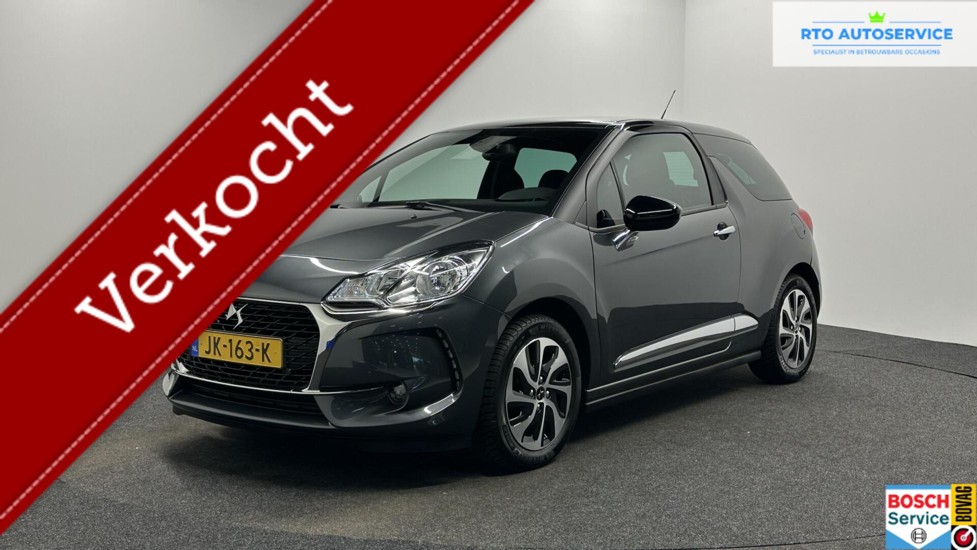DS DS 3 1.2 PureTech So Chic NAVIGATIE ECC CRUISE LM. 2016 - voorkant