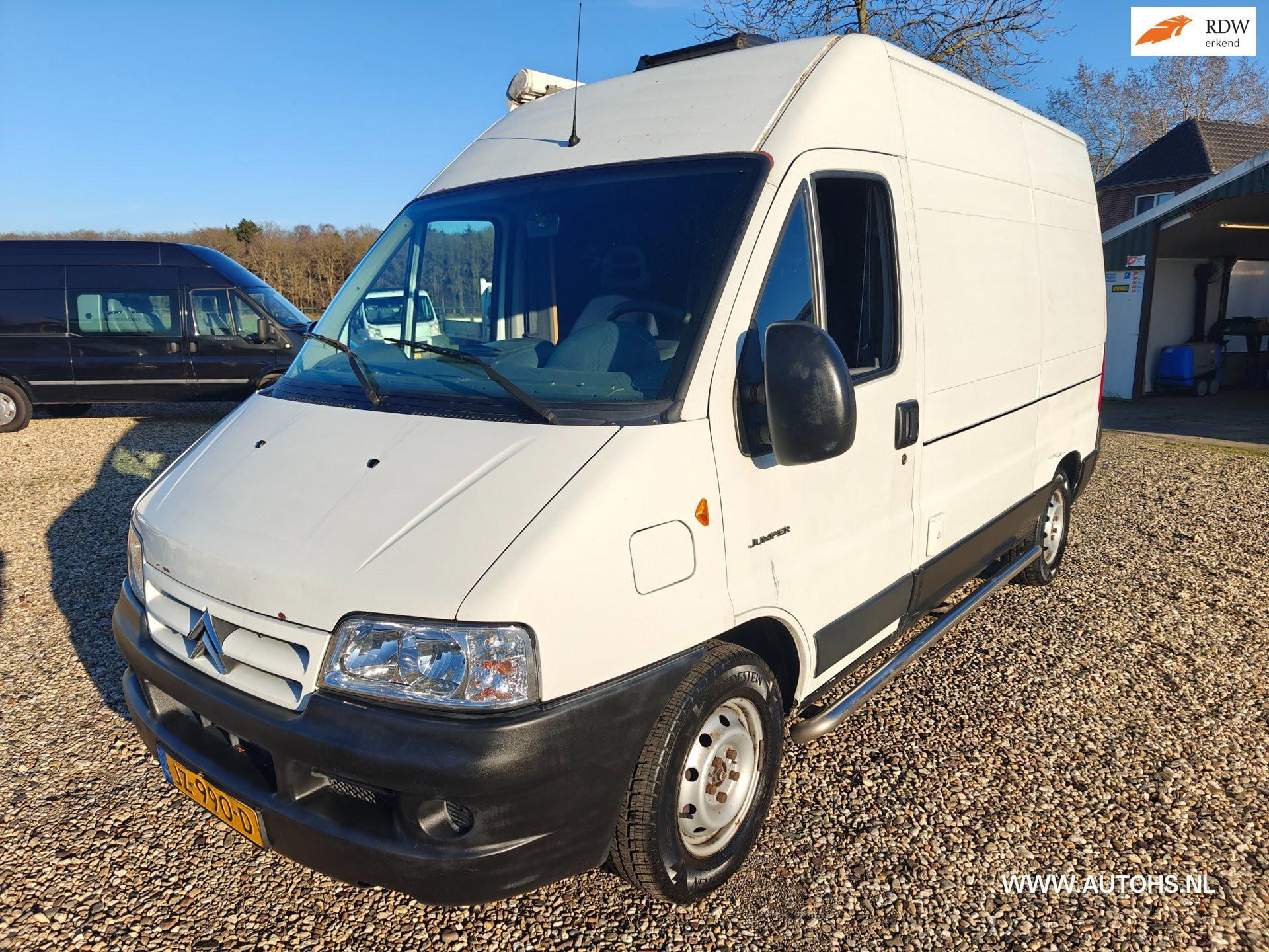Citroen Citroen Jumper Camper , Draaistoelen , trekhaak , Luifel. APK SEPT. 2027. 2003 - voorkant