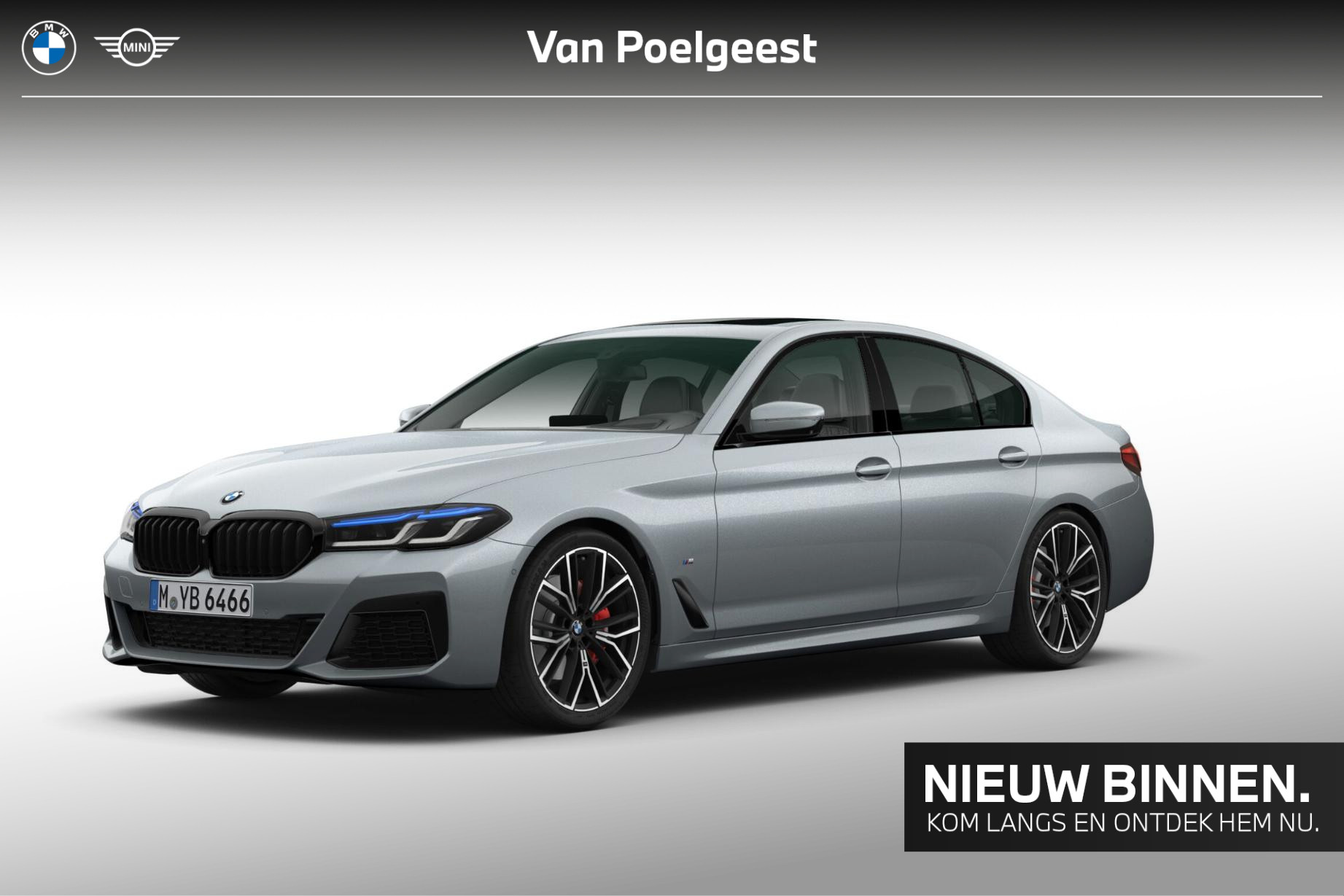 BMW 530i 530i High Executive Edition M Sport Plus Pack 2020 - voorkant