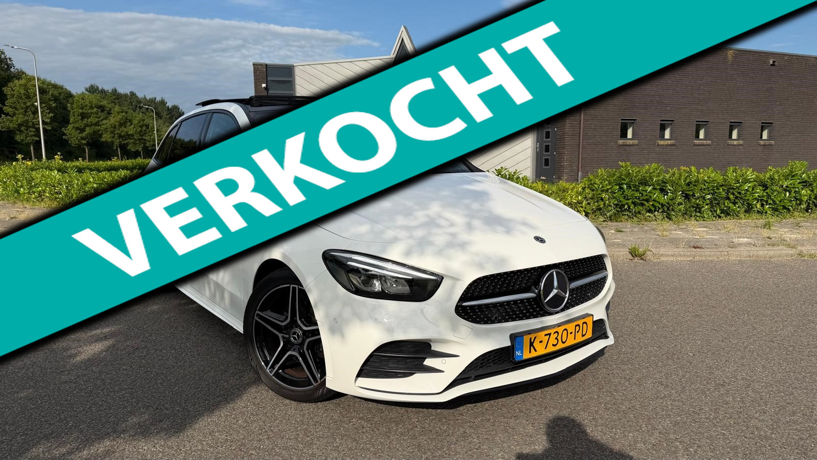 Mercedes-Benz B-klasse 200 Business Solution AMG 2019 - voorkant