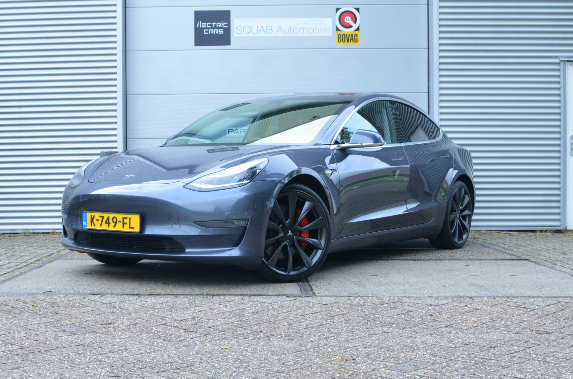 Tesla Model 3 Performance AWD 75 kWh 2020 - voorkant