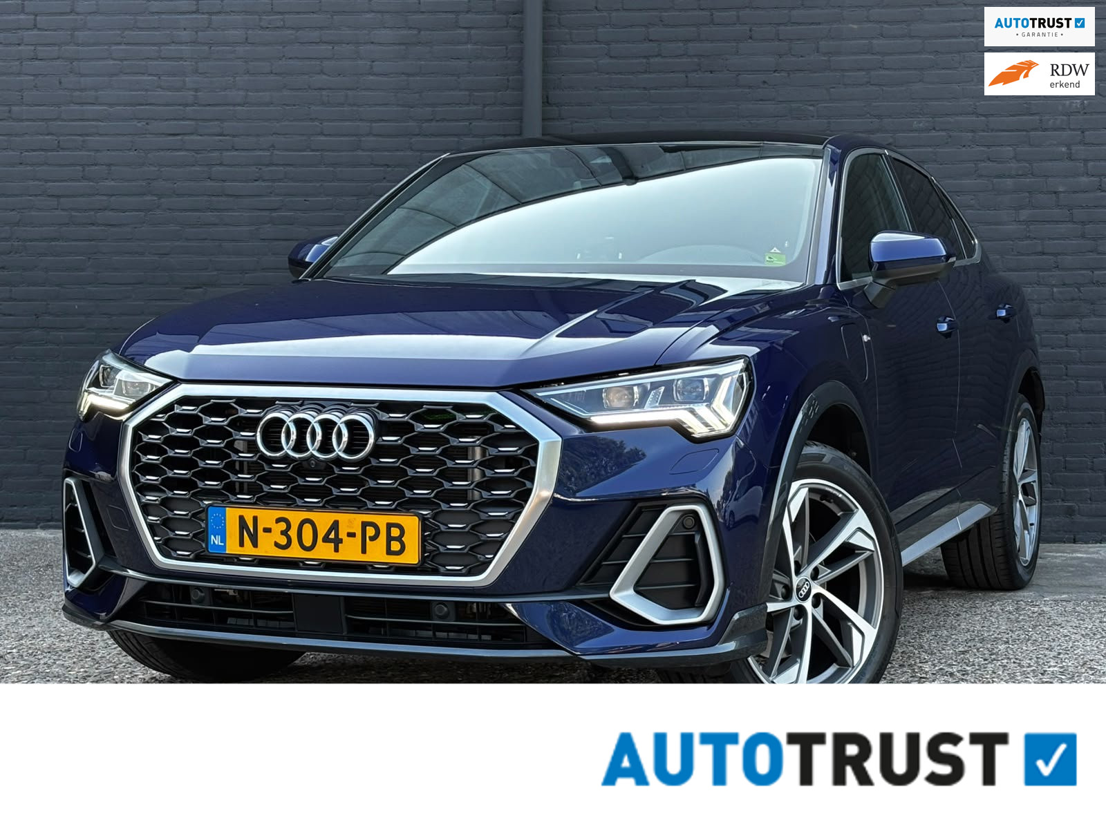 Audi Q3 Sportback E-tron 45 TFSI e S Edition PANO | KEYLESS | NAVI |  CAMERA | TREKHAAK | LEDER 2021 - voorkant