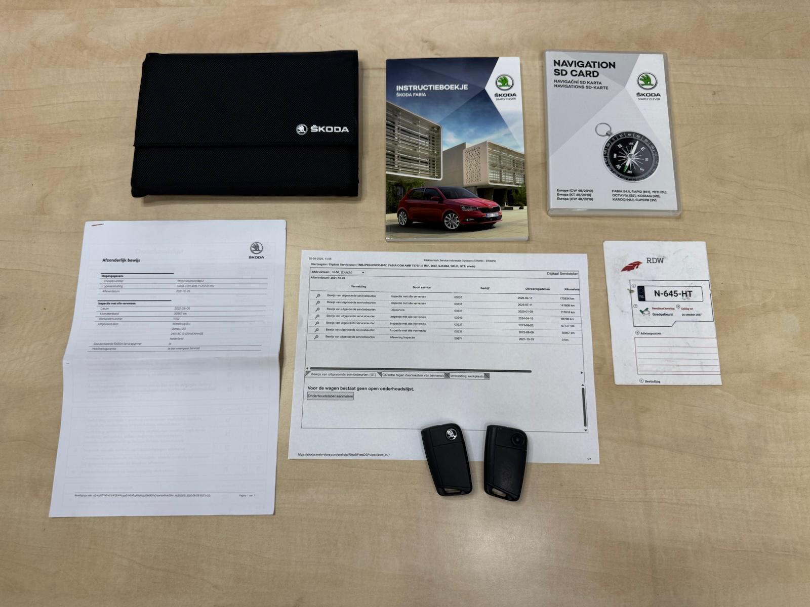 Foto van Skoda Fabia