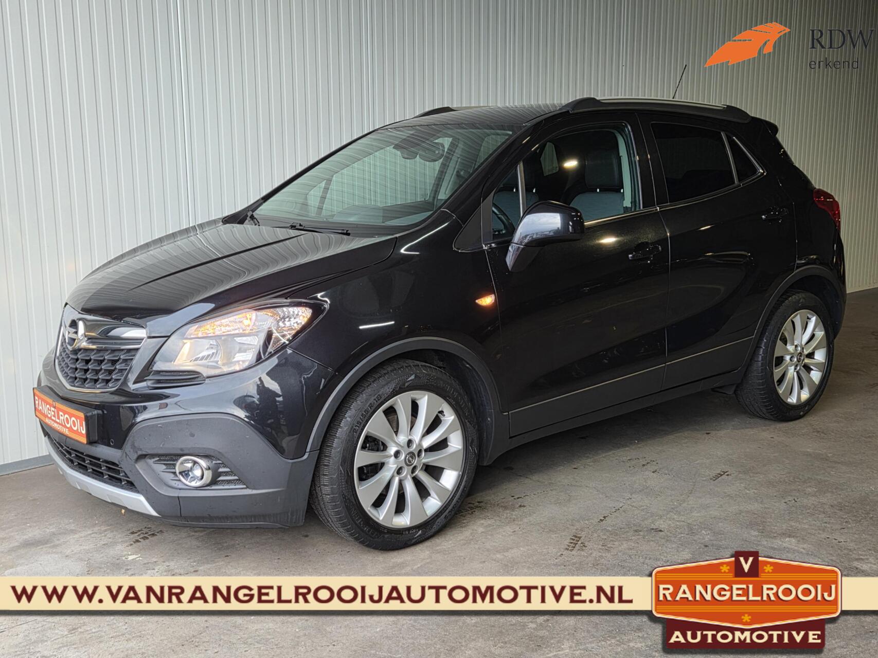 Opel Mokka 1.4 T Innovation Automaat, open dak, 18" lmv, clima, cruise, half leer 2016 - voorkant