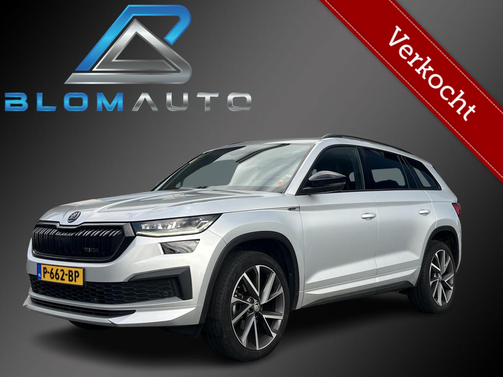 Skoda Kodiaq 1.5 TSI Sportline TREKH+CANTON+CARPLAY+MEMORY 2022 - voorkant