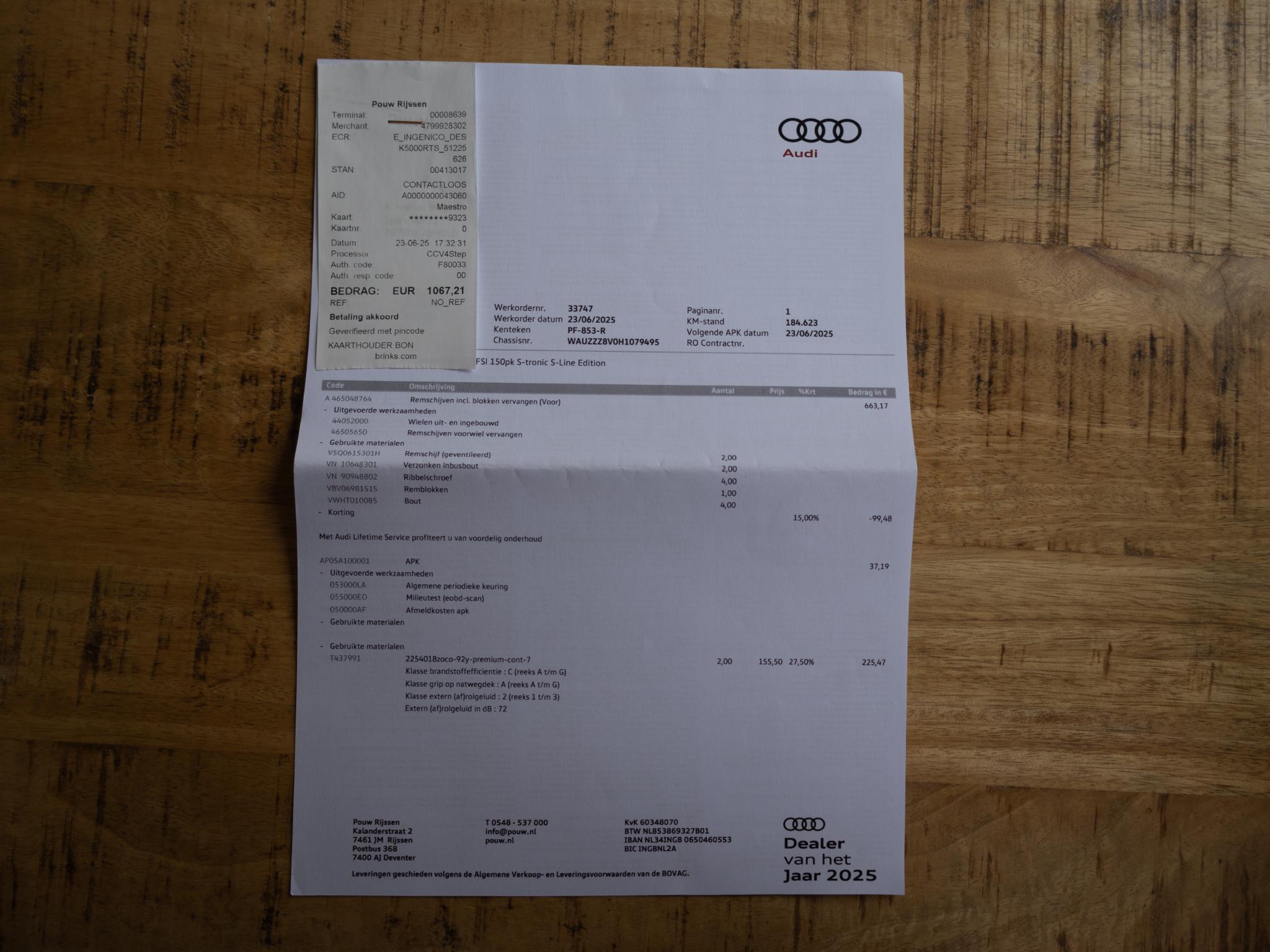 Foto van Audi A3 Limousine