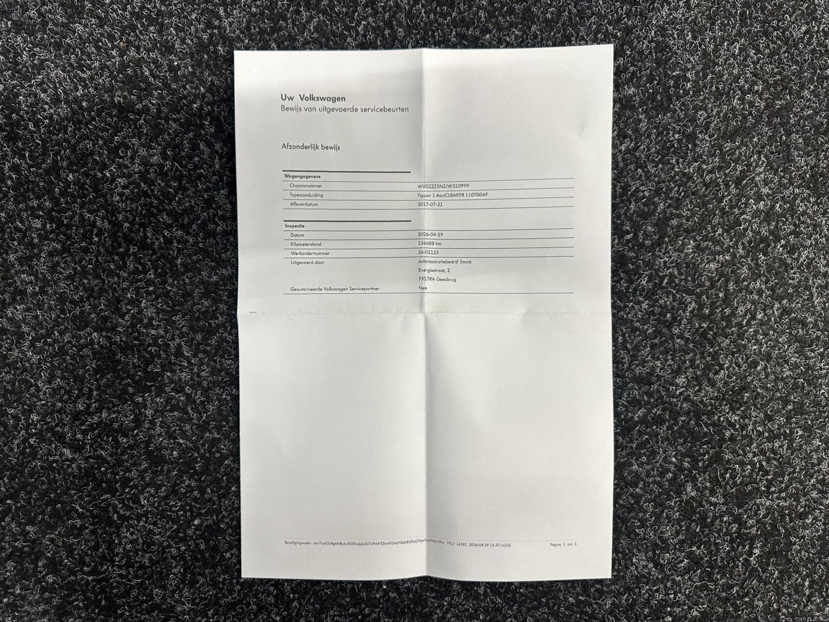 Foto van Volkswagen Tiguan