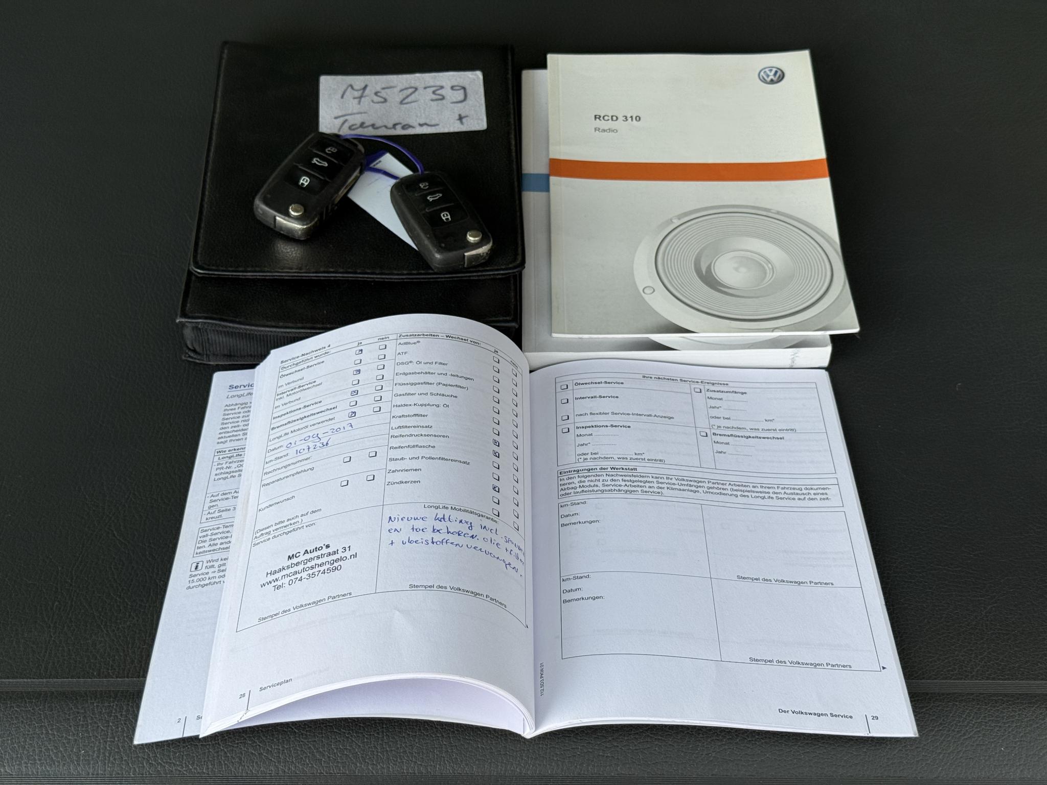 Foto van Volkswagen Touran