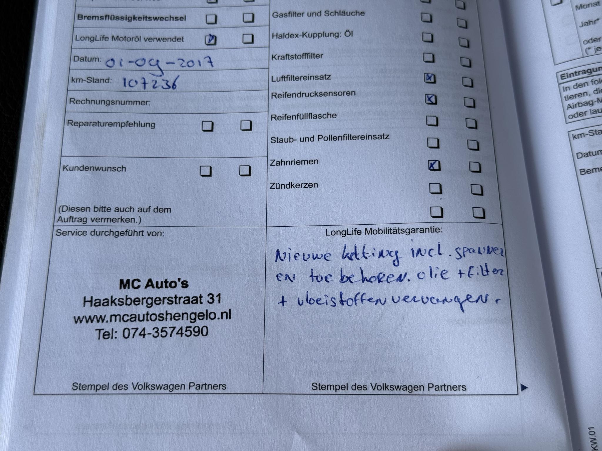 Foto van Volkswagen Touran